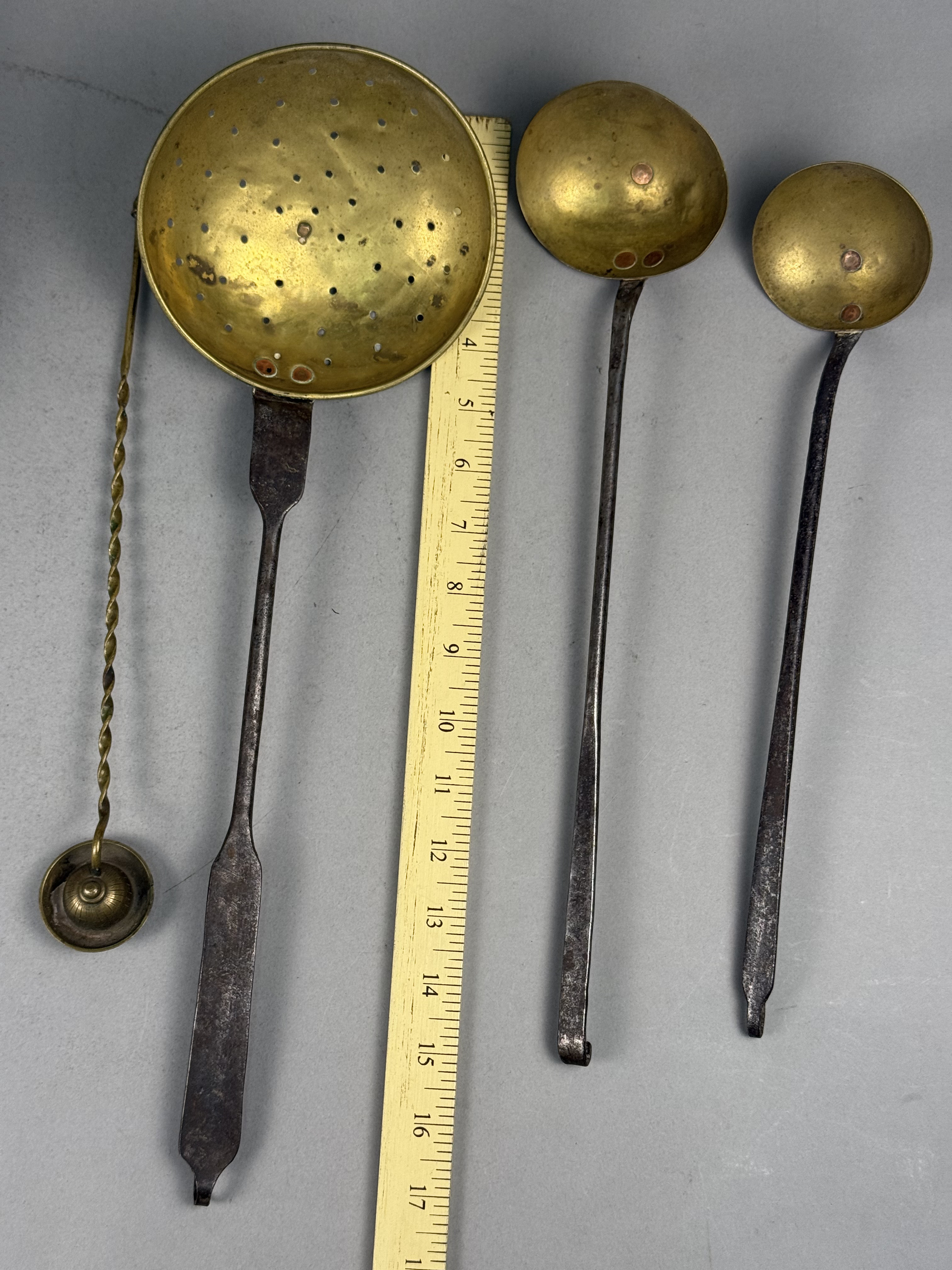 Brass & Iron Cooking Utensils & Basin