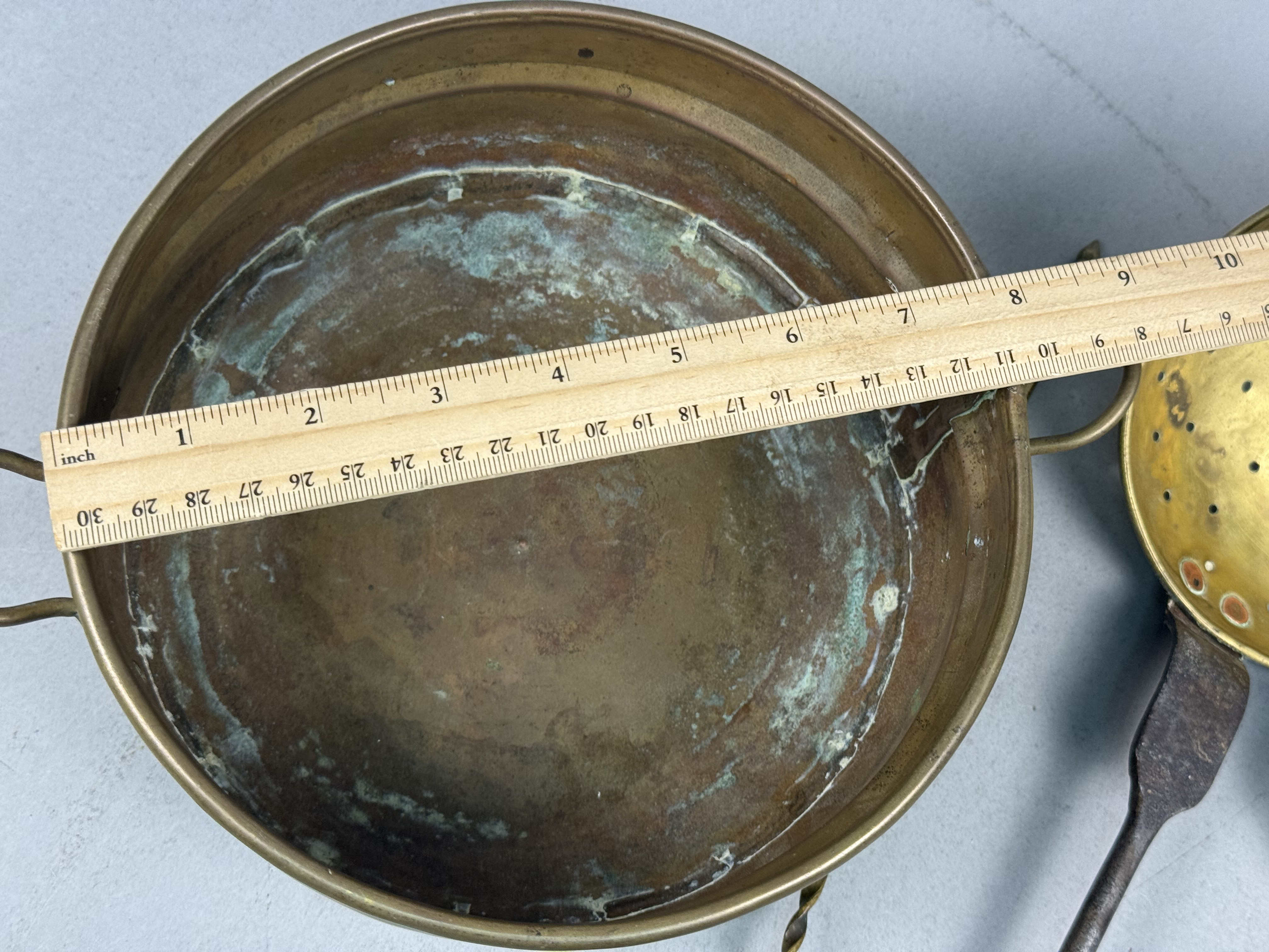 Brass & Iron Cooking Utensils & Basin