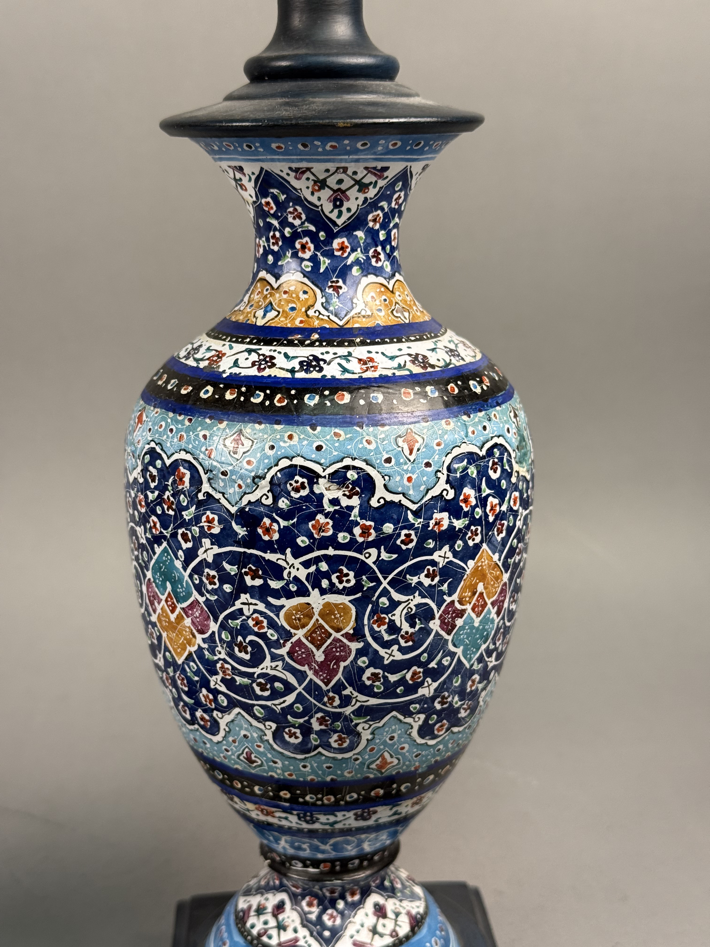 Persian Style Enamel Ceramic Table Lamps