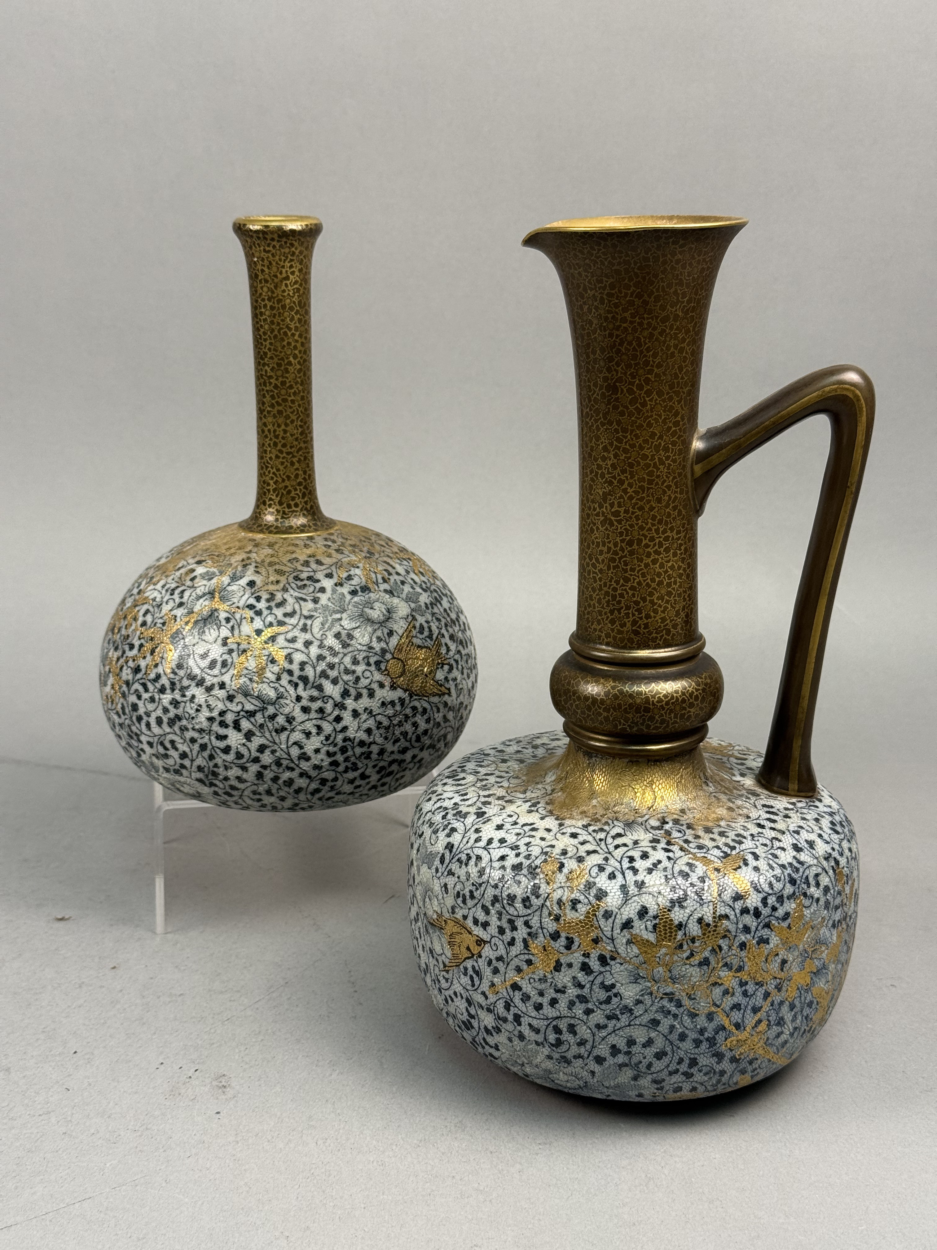 Doulton & Slater Patent Aesthetic Movement Ceramic Vessels