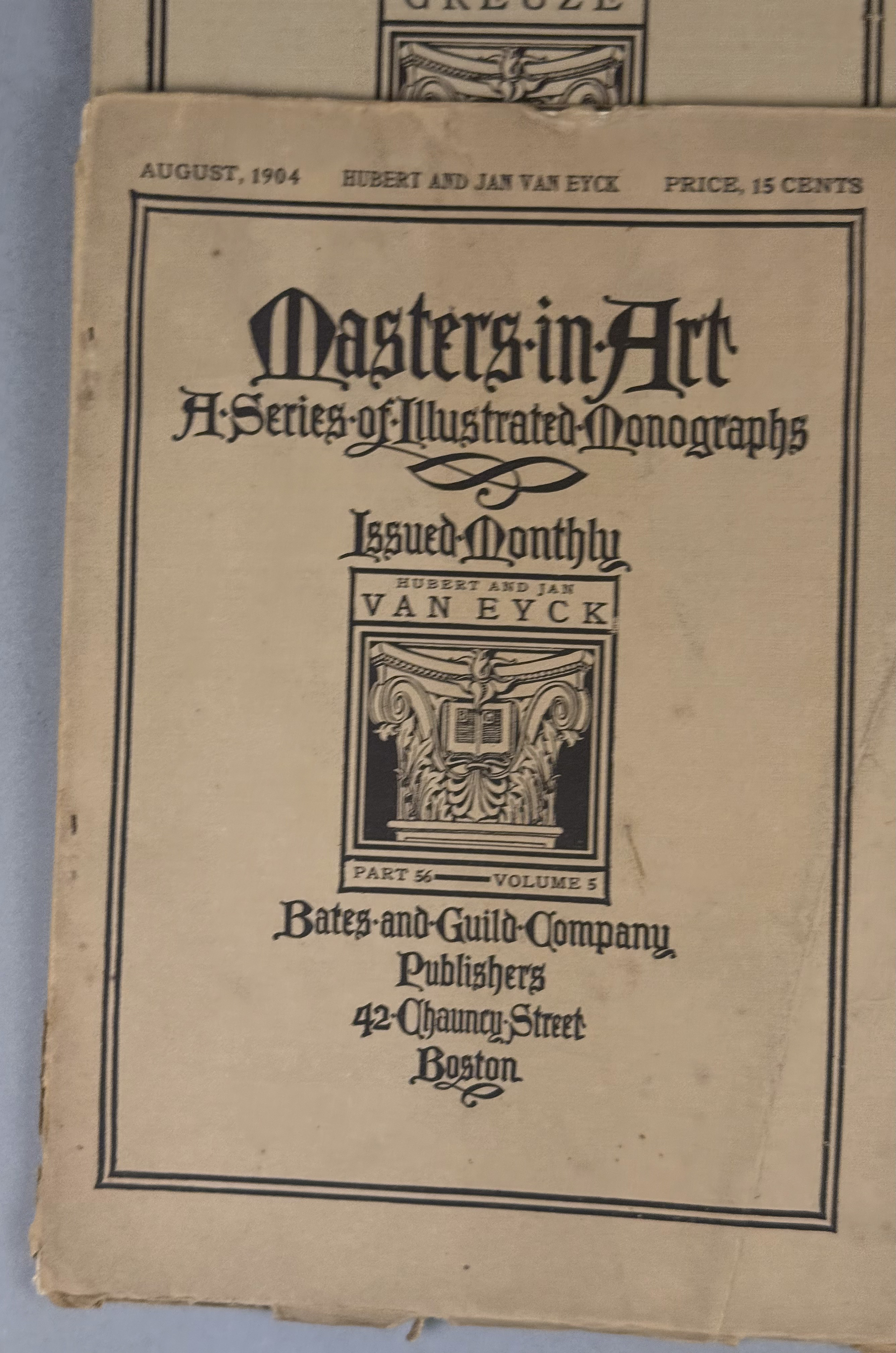 Masters in Art: A Series of Illustrated Monographs