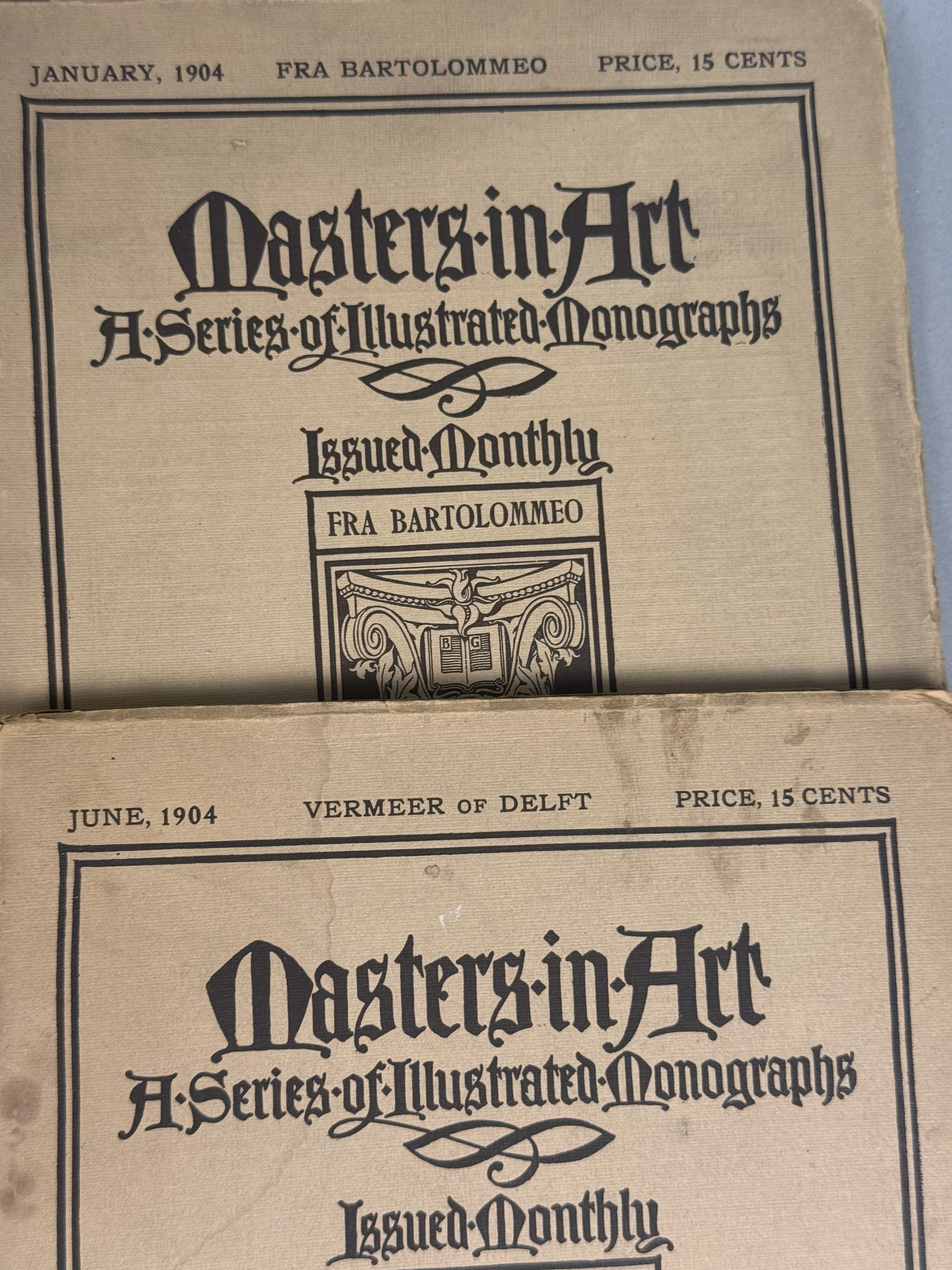 Masters in Art: A Series of Illustrated Monographs