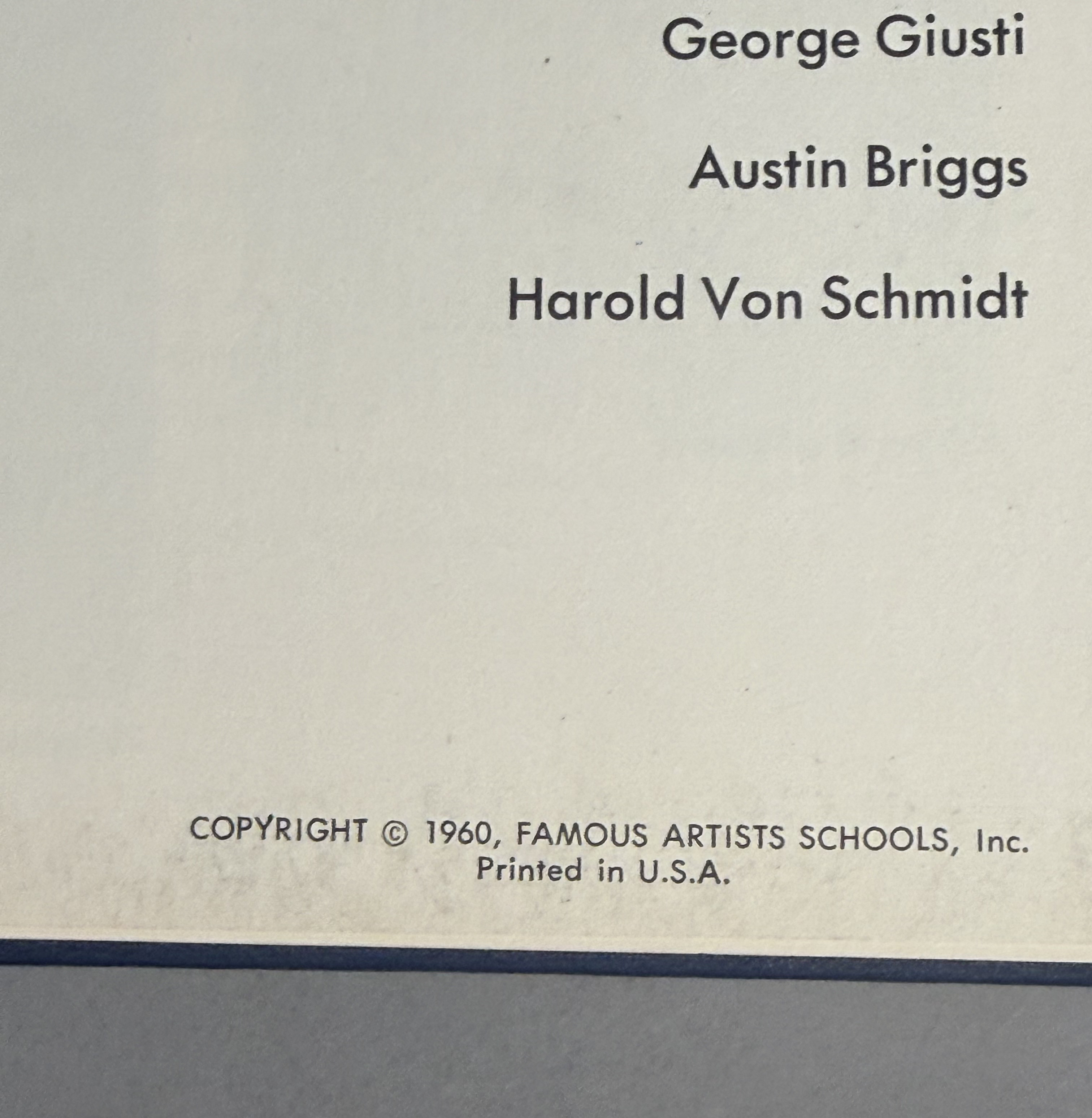 Famous Artists Schools, Inc. Course Binders 1960