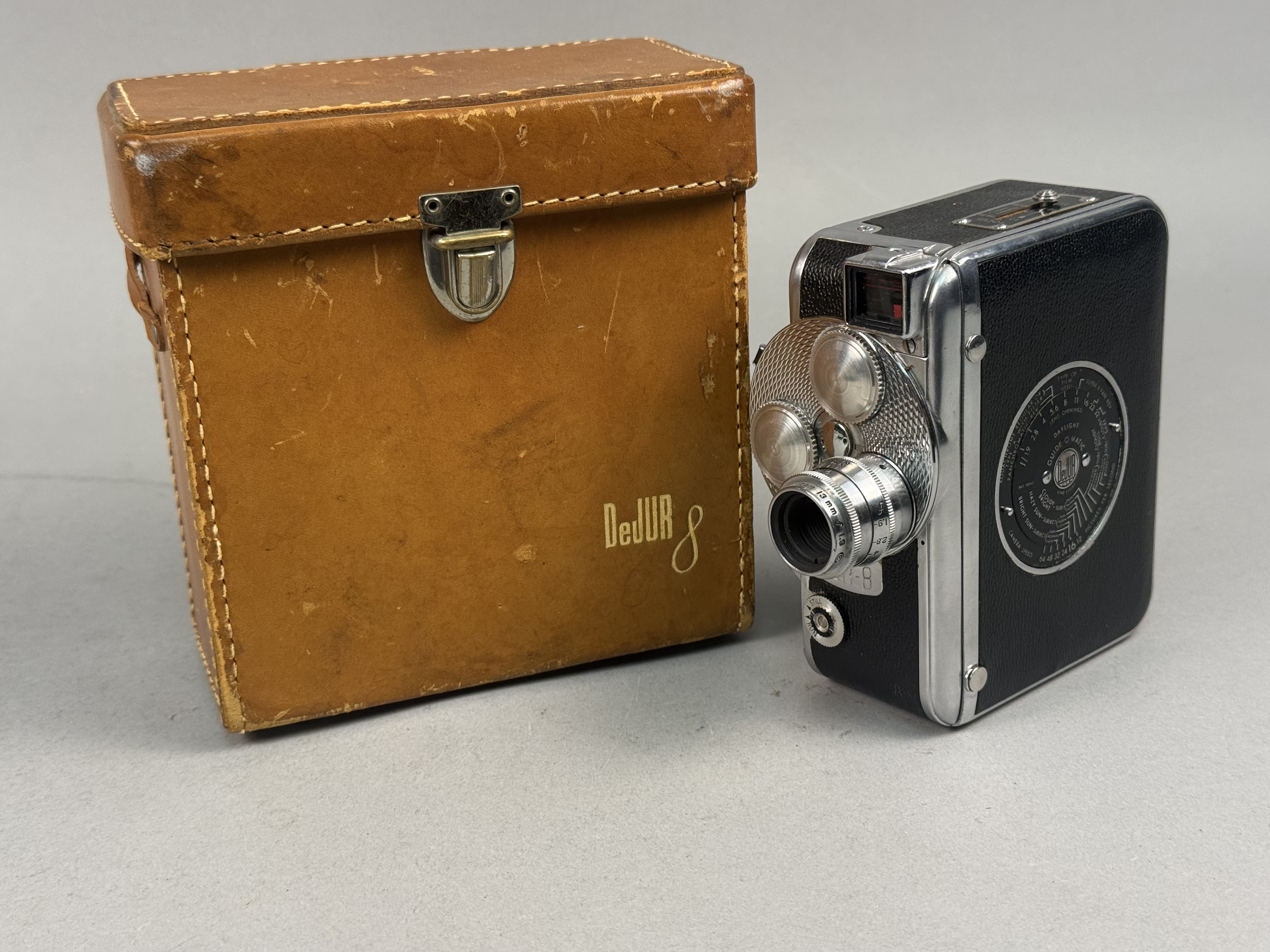 Vintage DeJUR Citation-8 8mm Camera