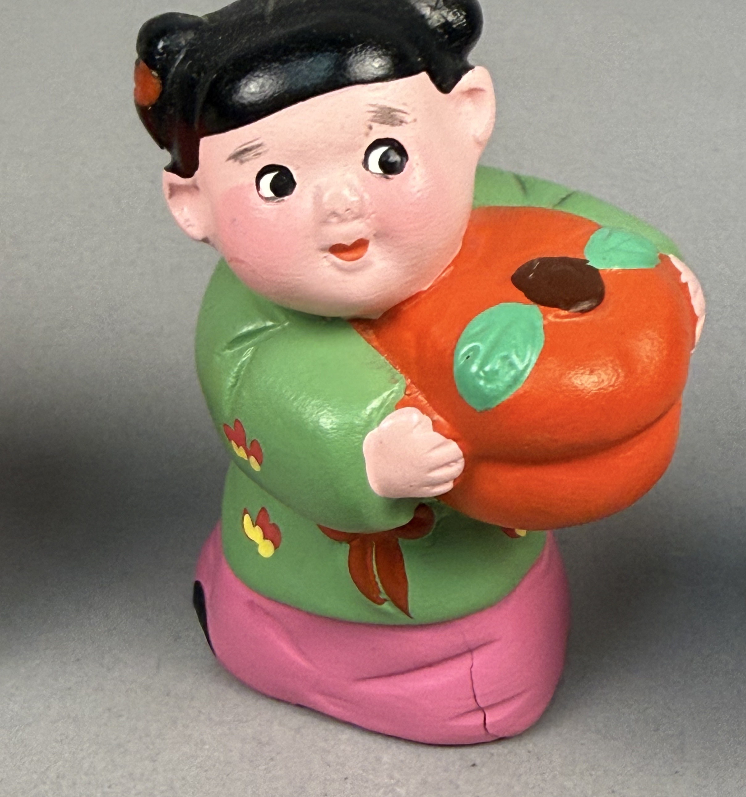Chinese Clay Folk Art Figurines
