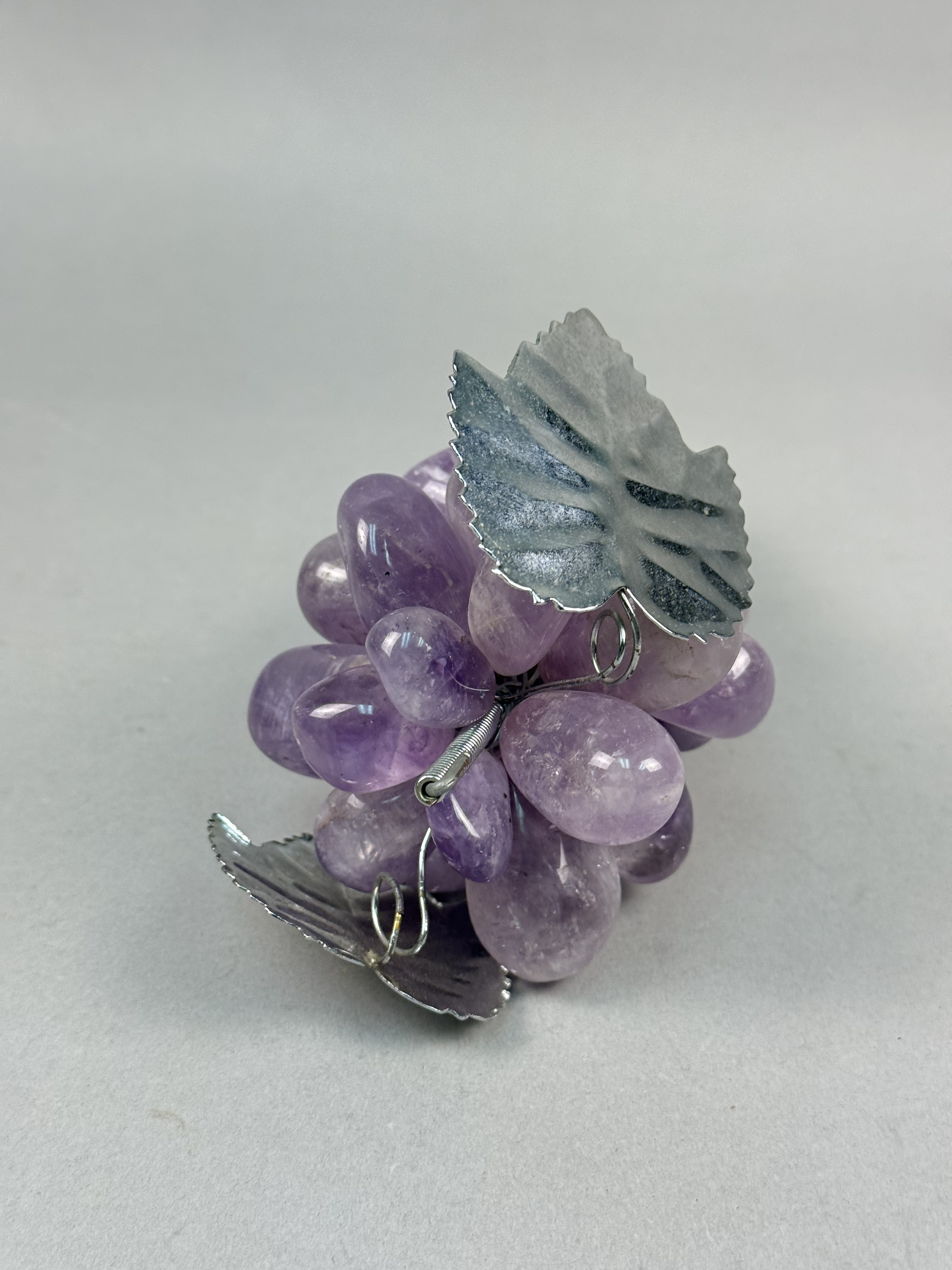 Mid-Century Style Amethyst Grape Cluster