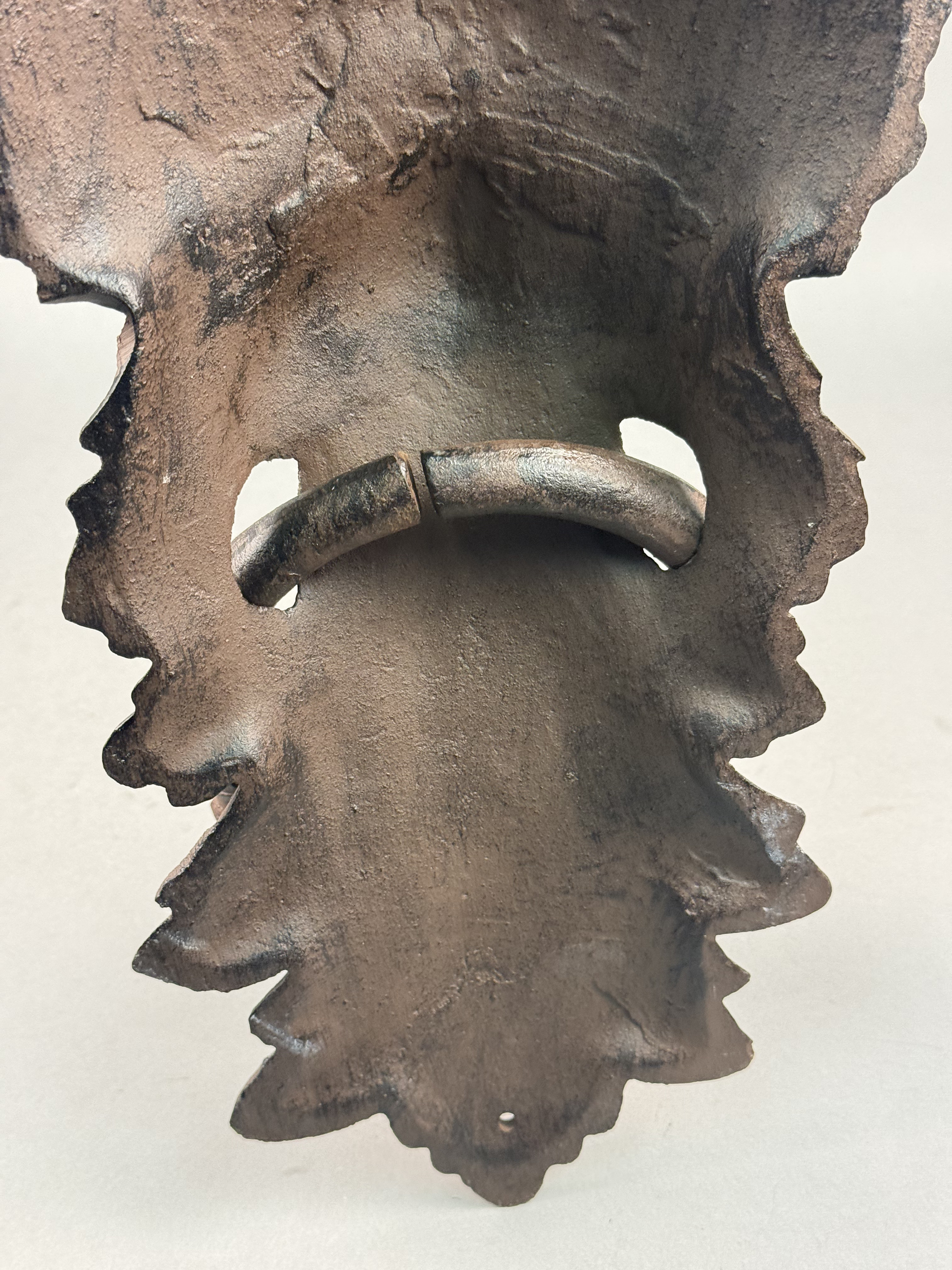 Gothic Cast Iron Green Man Door Knocker