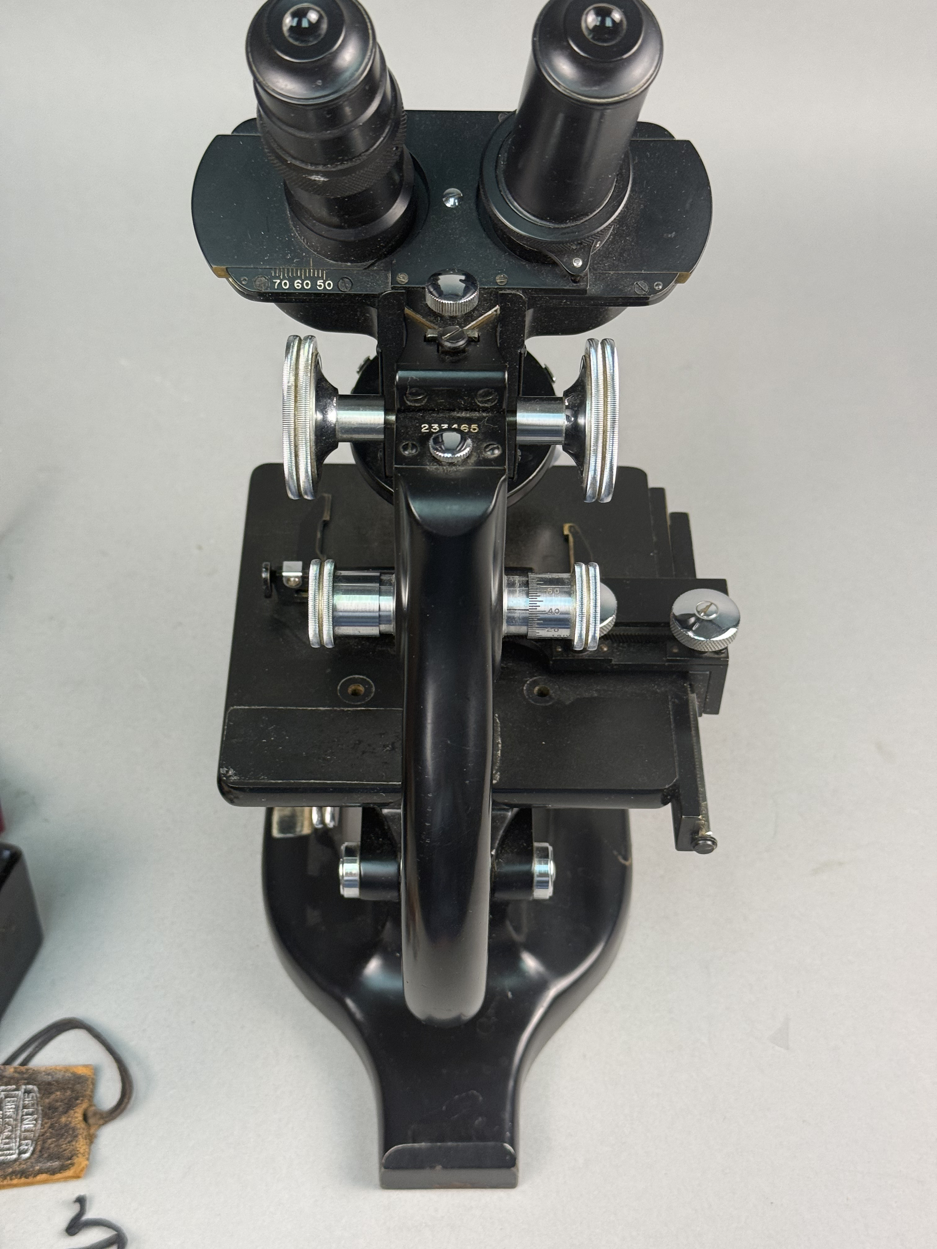 Spencer Buffalo Binocular Microscope Set