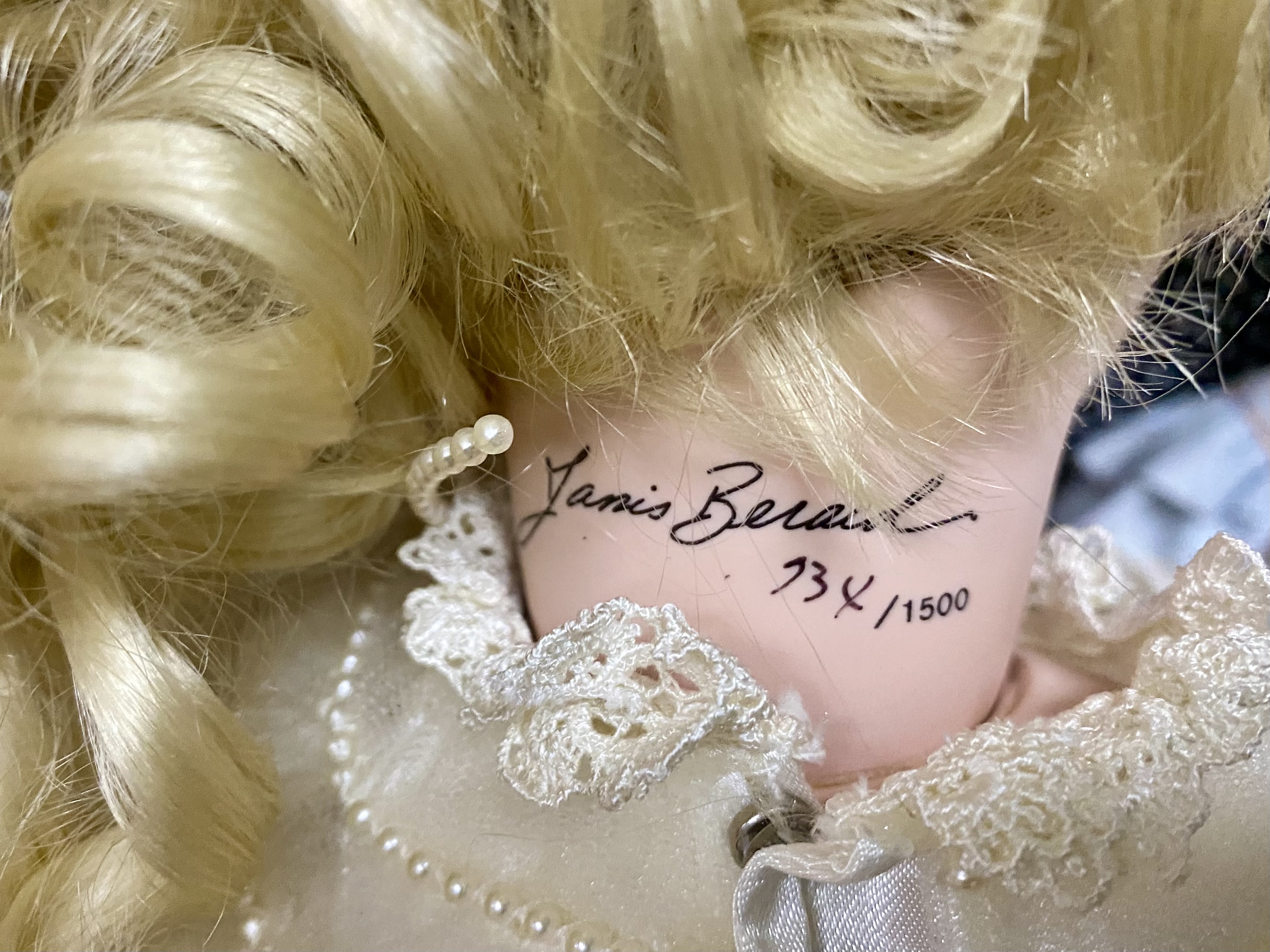 6 Contemporary Collectible Porcelain Dolls