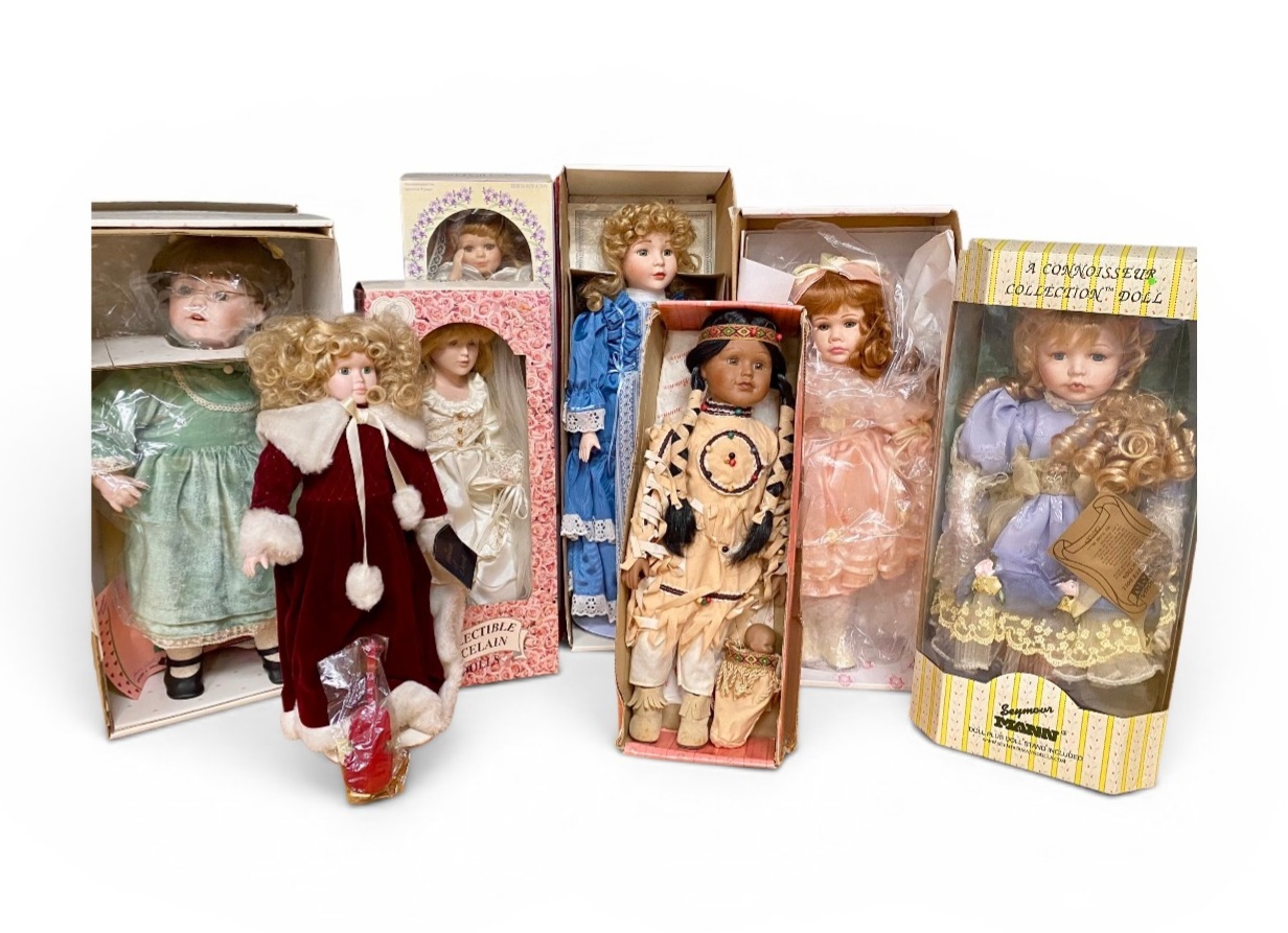 7 Contemporary Collectible Dolls