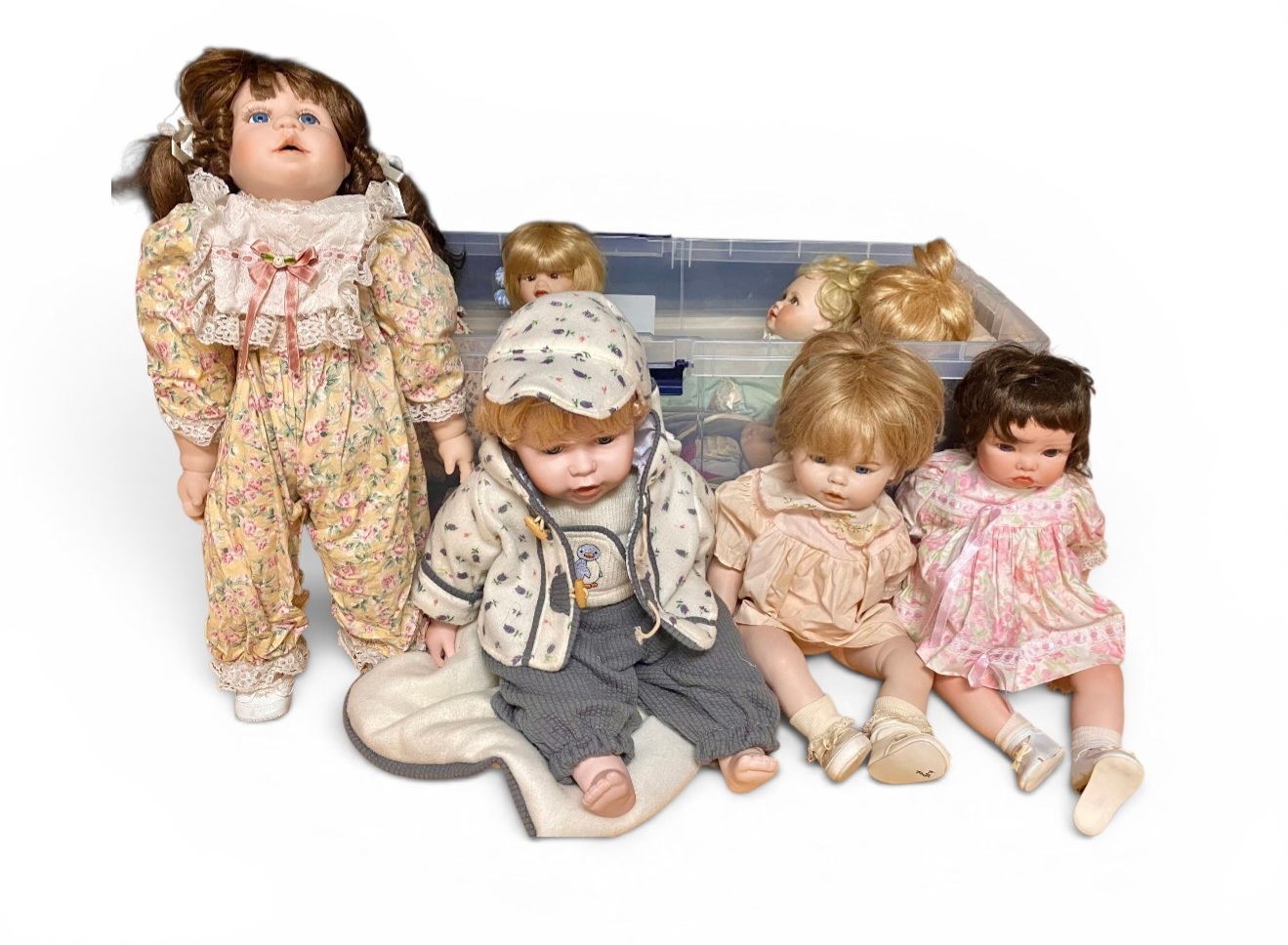 10 Contemporary Porcelain Collectible Dolls
