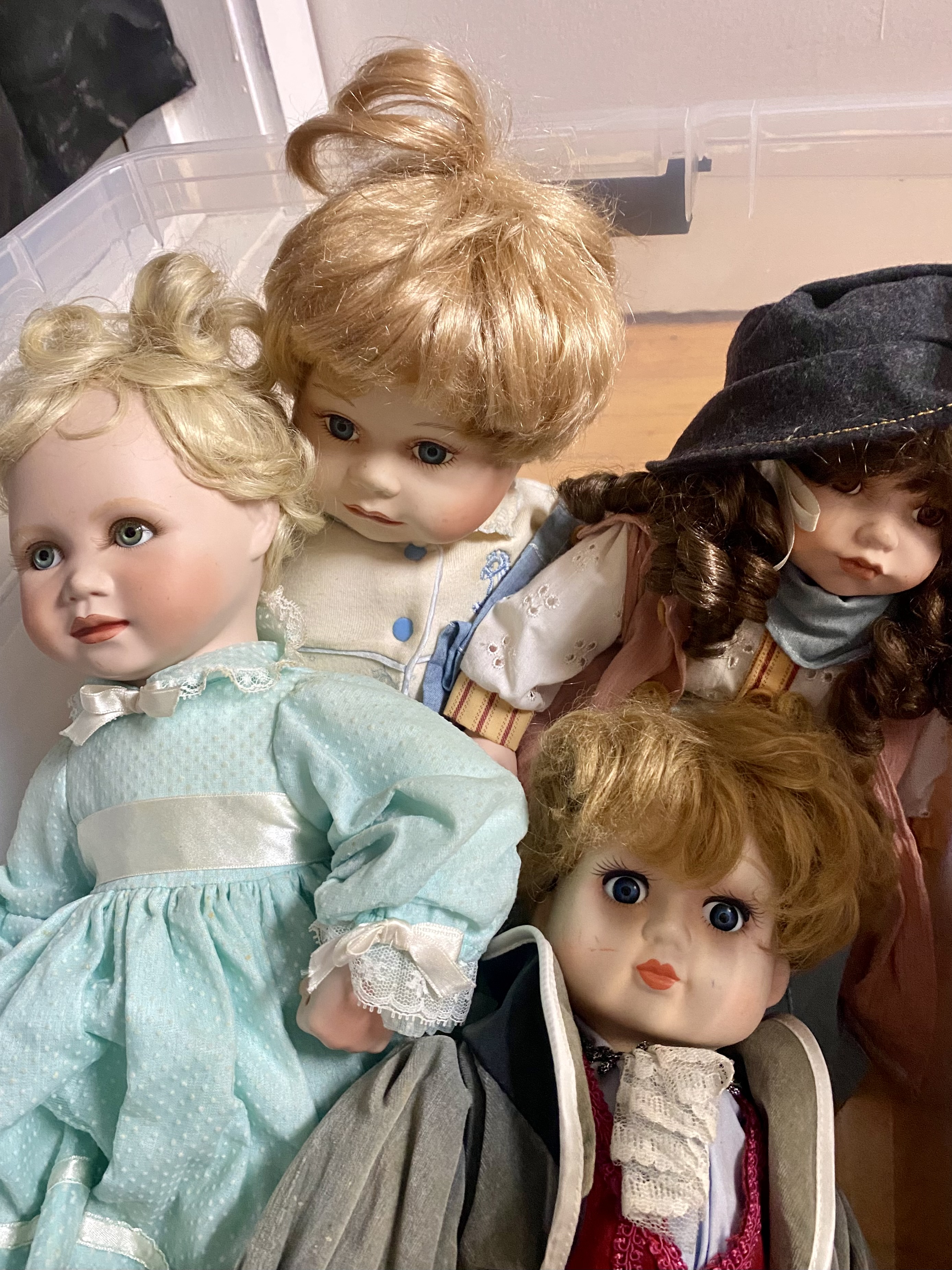 10 Contemporary Porcelain Collectible Dolls