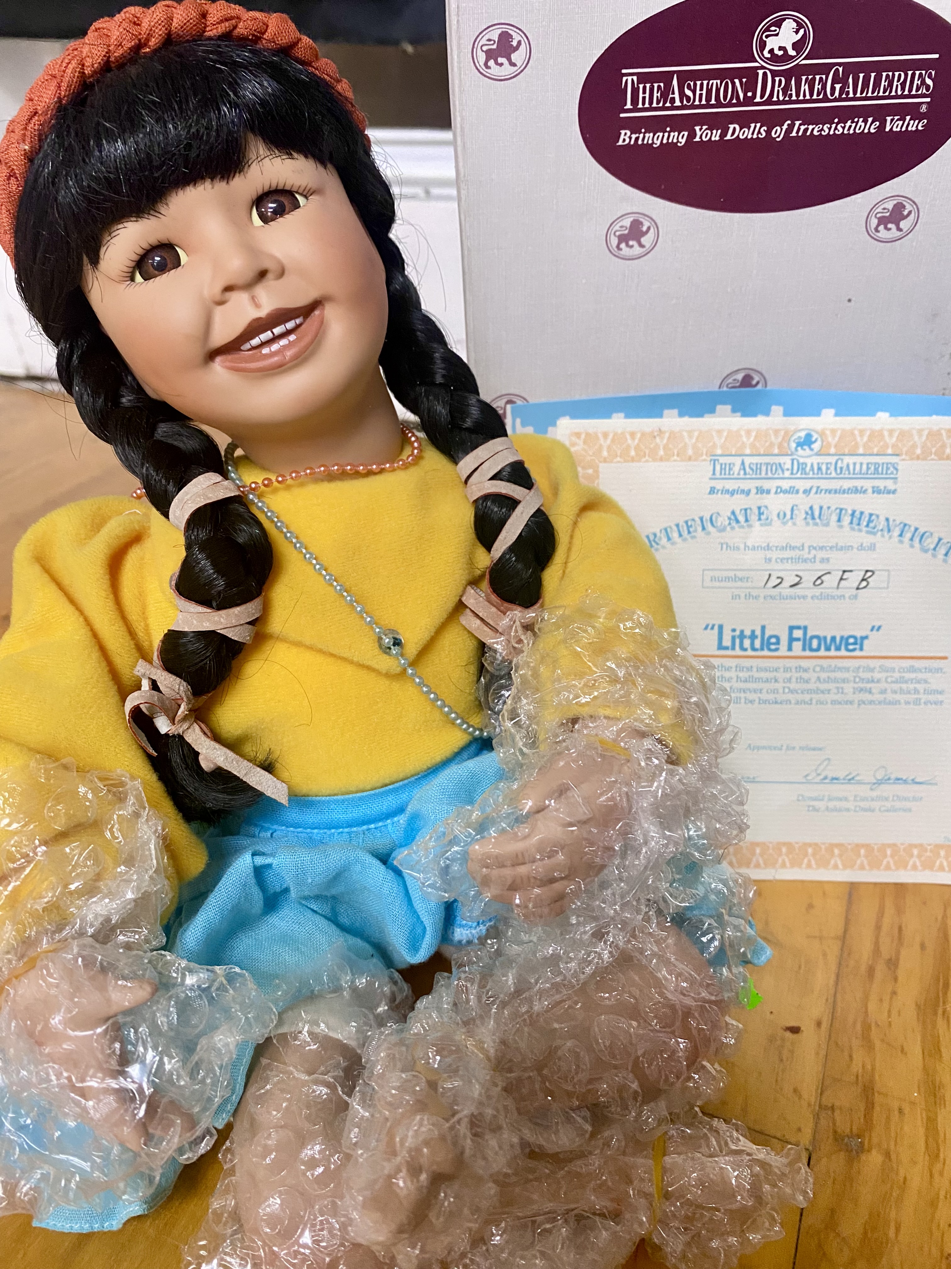 10 Collectible Porcelain Dolls