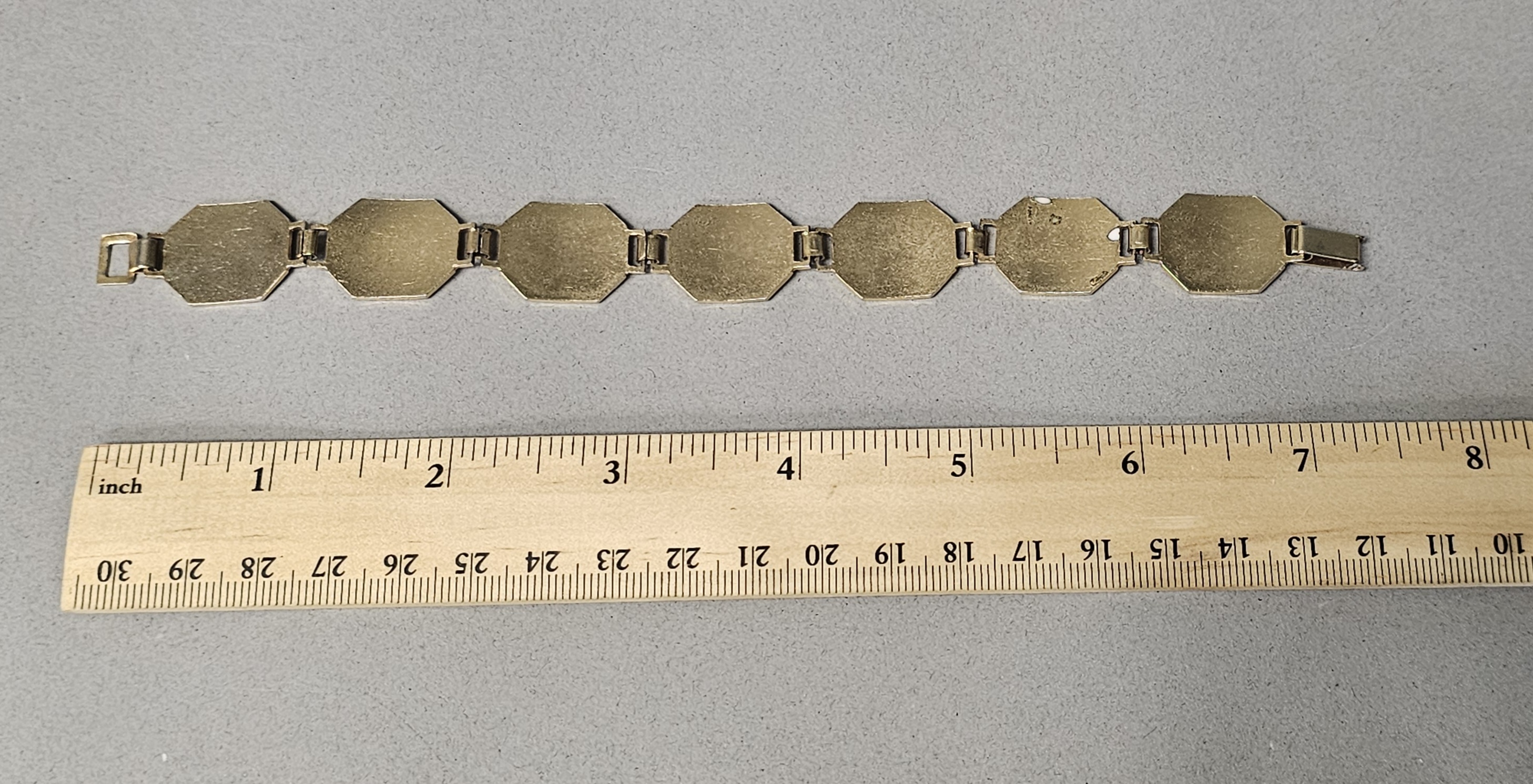 Vintage New York City Souvenir Enamel Bracelet