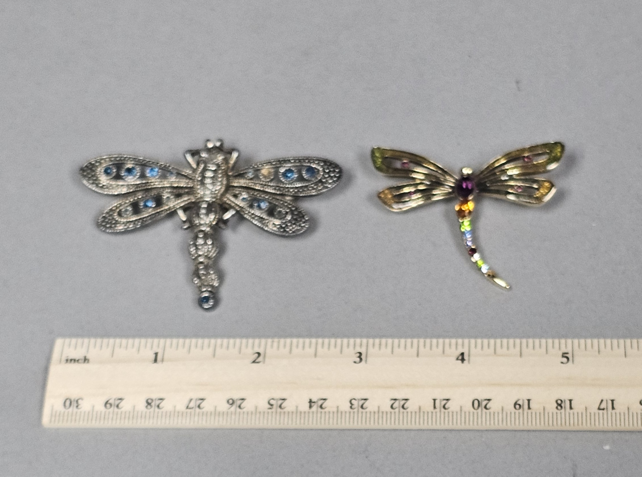Butterfly & Dragonfly Costume Jewelry Brooches