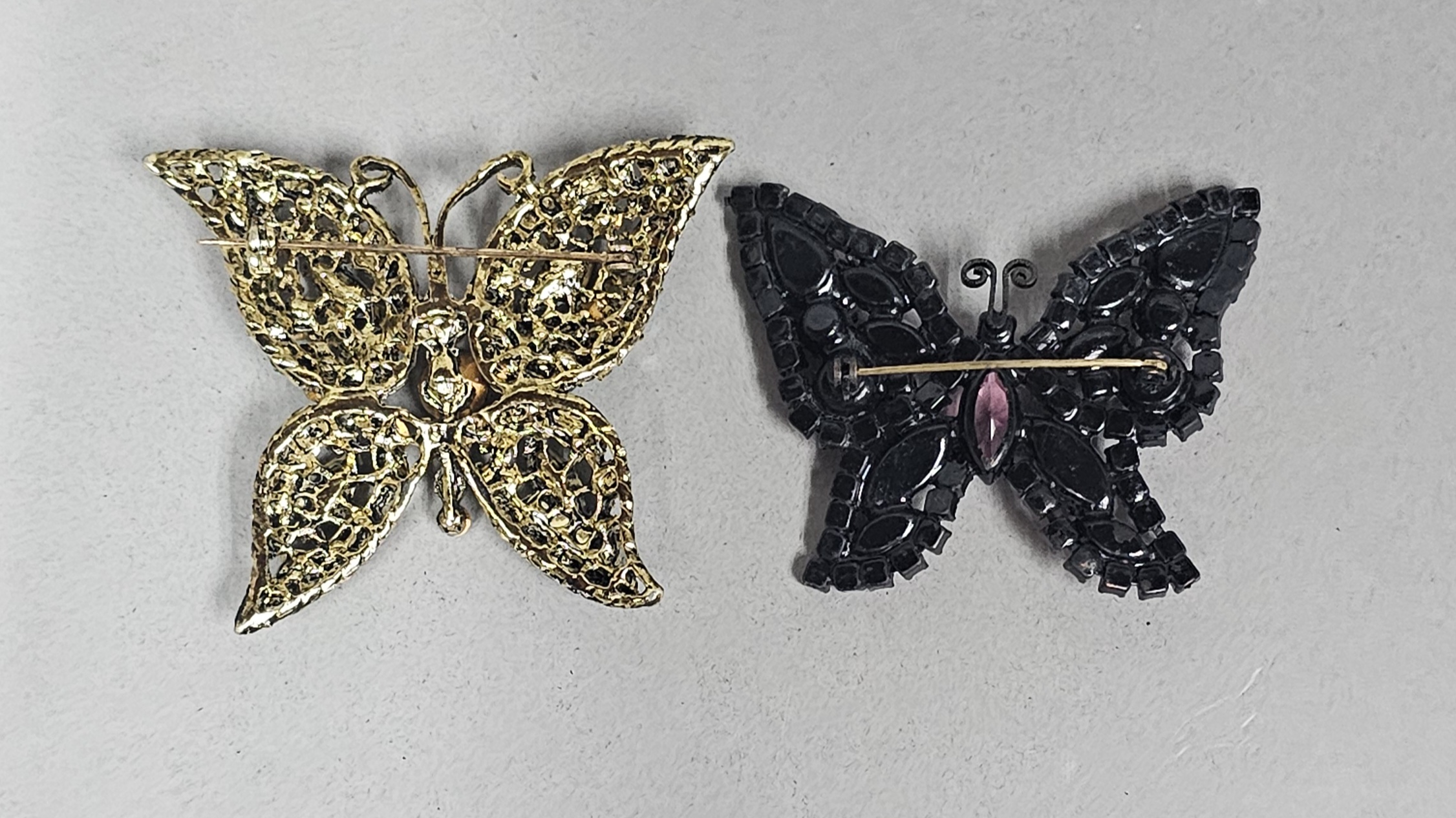 Butterfly & Dragonfly Costume Jewelry Brooches