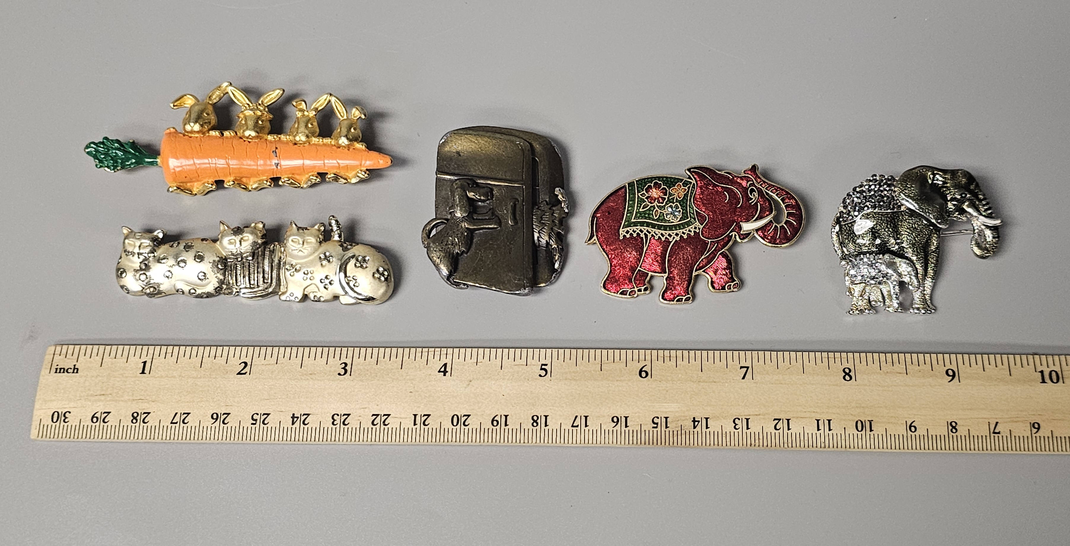 Costume Jewelry Animal Brooches Inc JJ & Napier