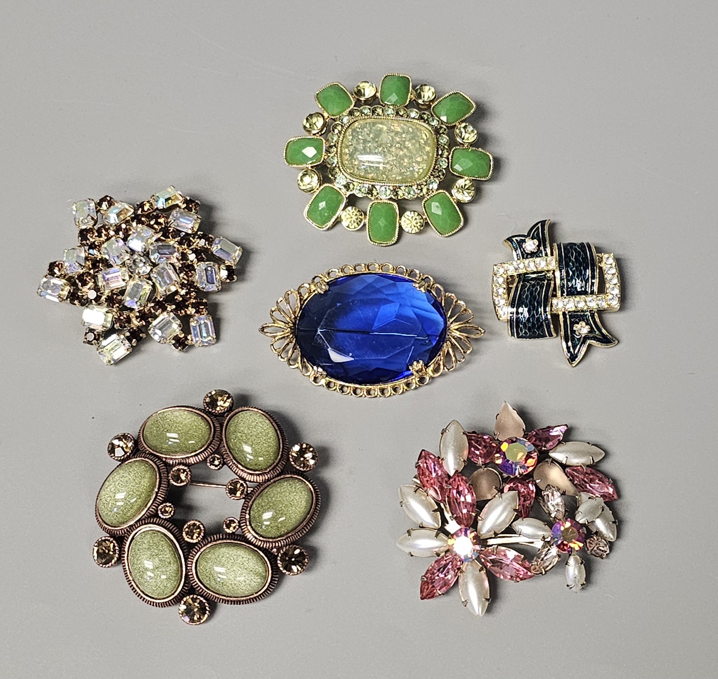 Costume Jewelry Brooches Inc St. John
