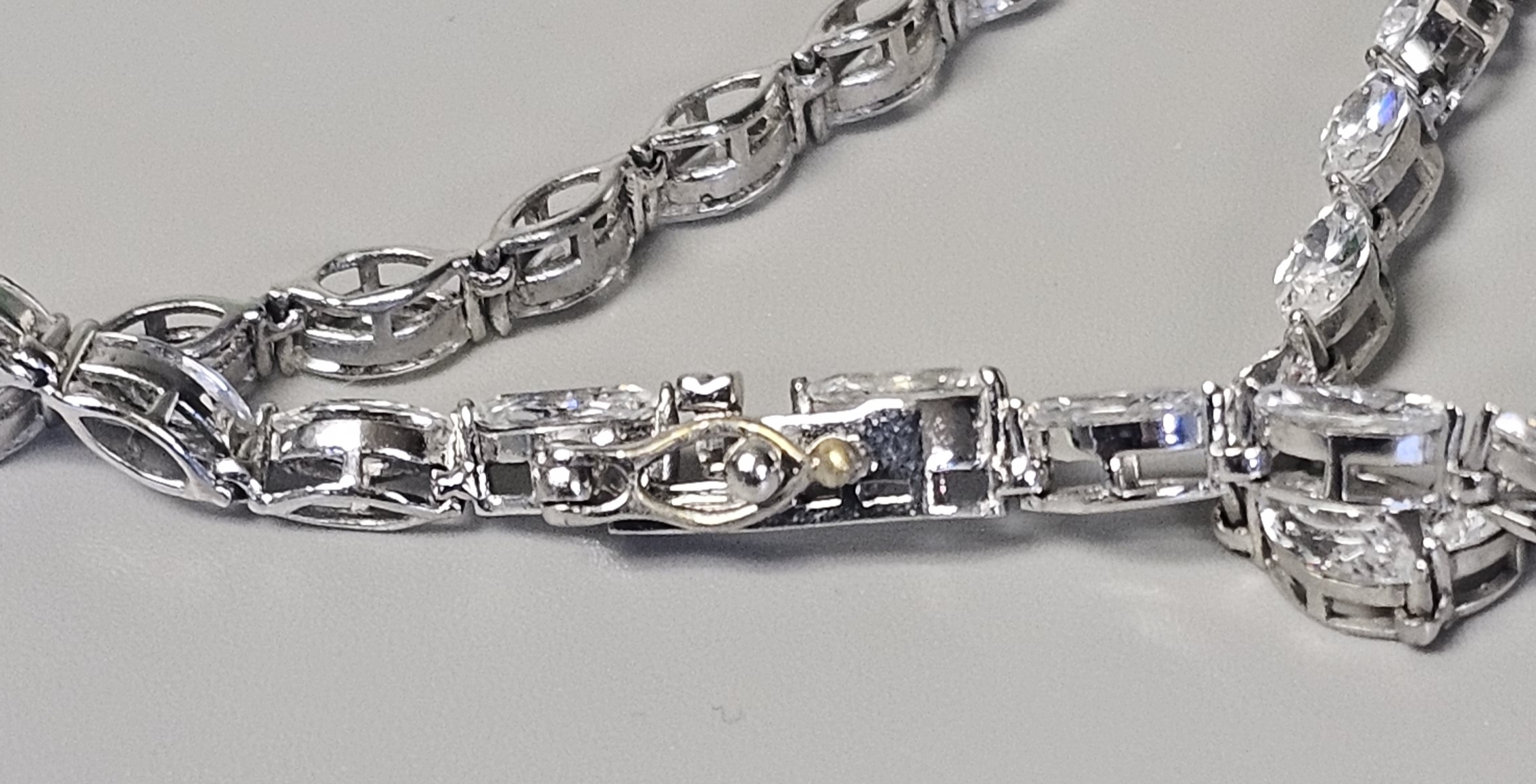Smithsonian Simulated Hope Diamond Necklace