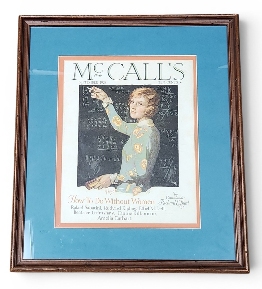 September 1928 McCalls Magazine Cover