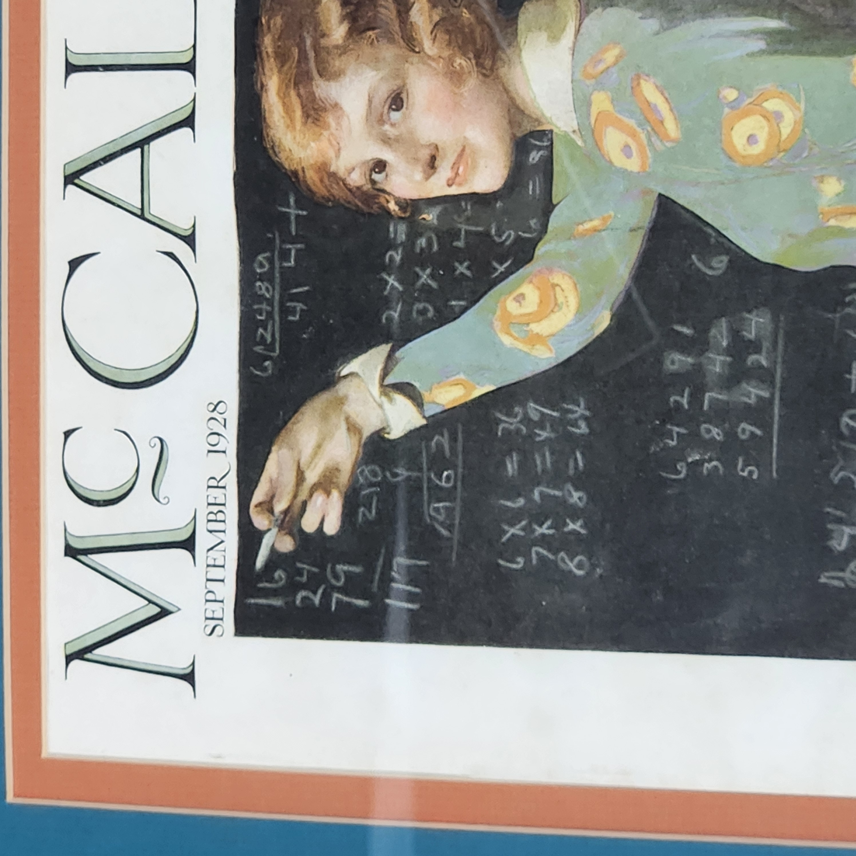 September 1928 McCalls Magazine Cover