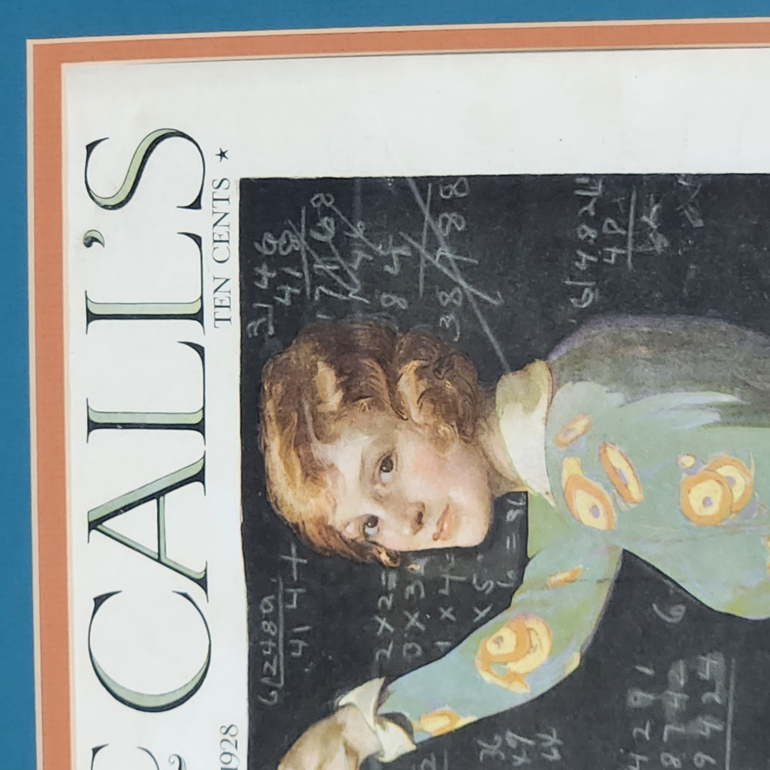 September 1928 McCalls Magazine Cover