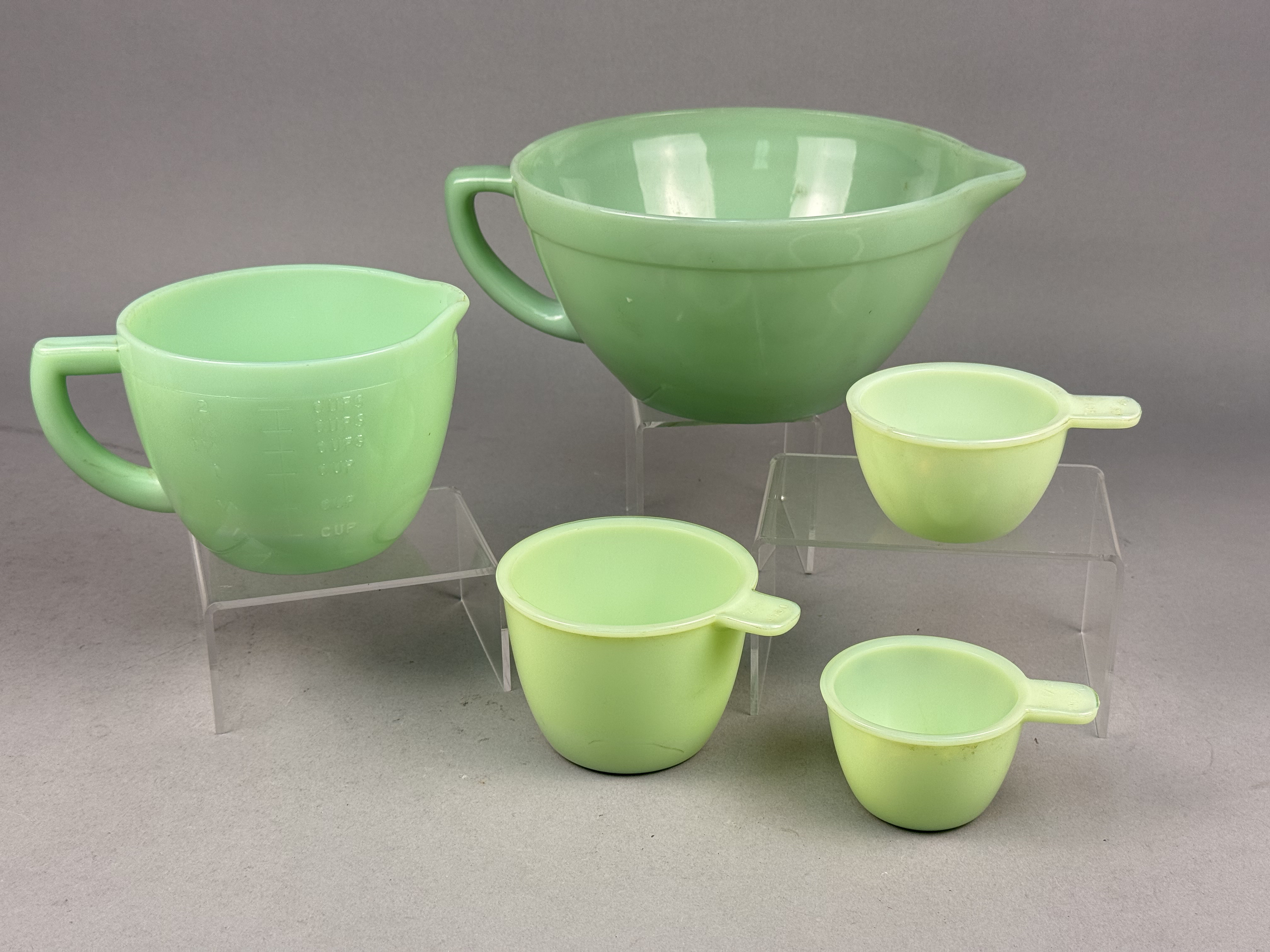Fire-King & McKee Jadeite Glass Kitchenware