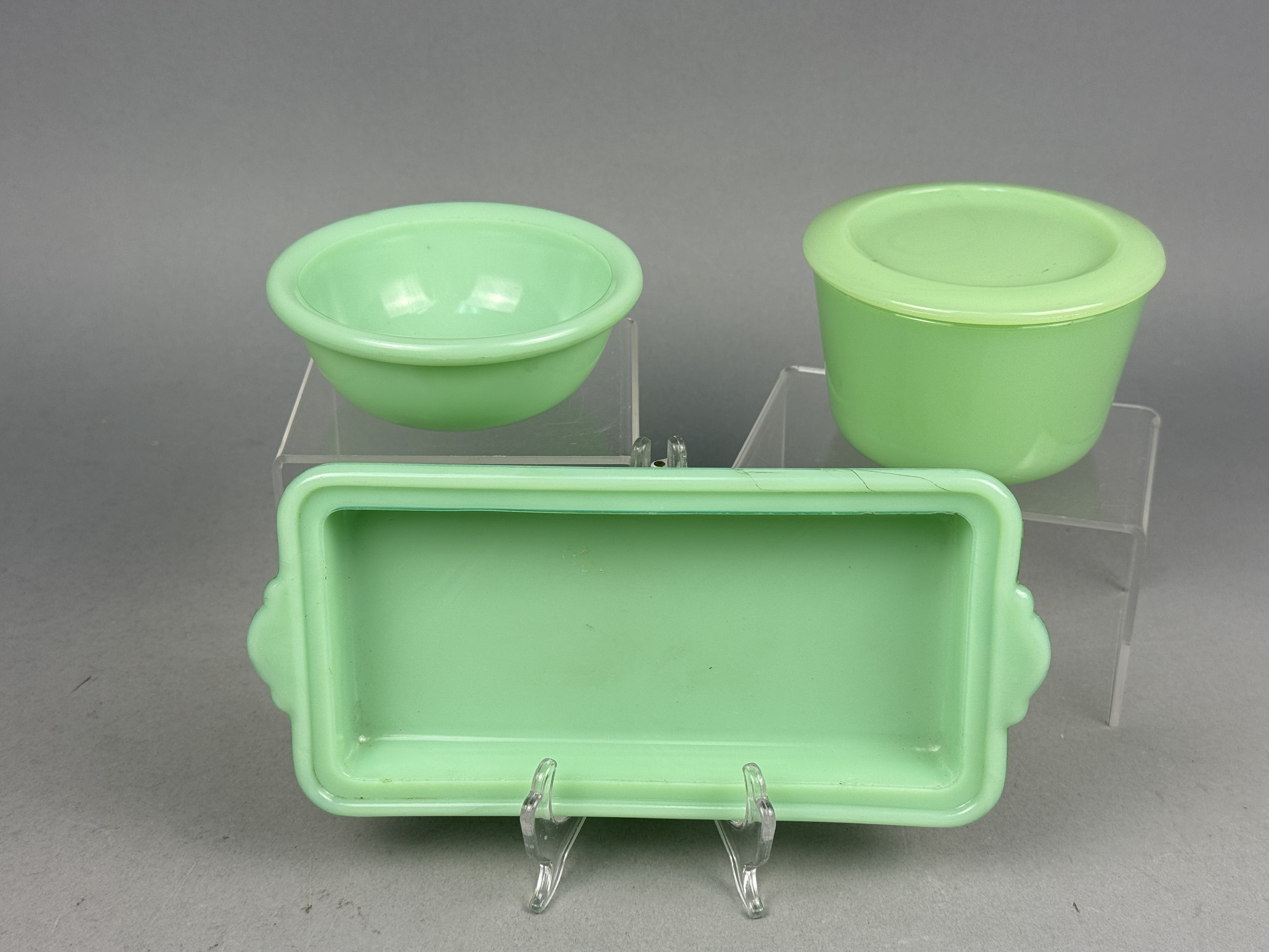 McKee Jadeite Uranium Glass Kitchenware