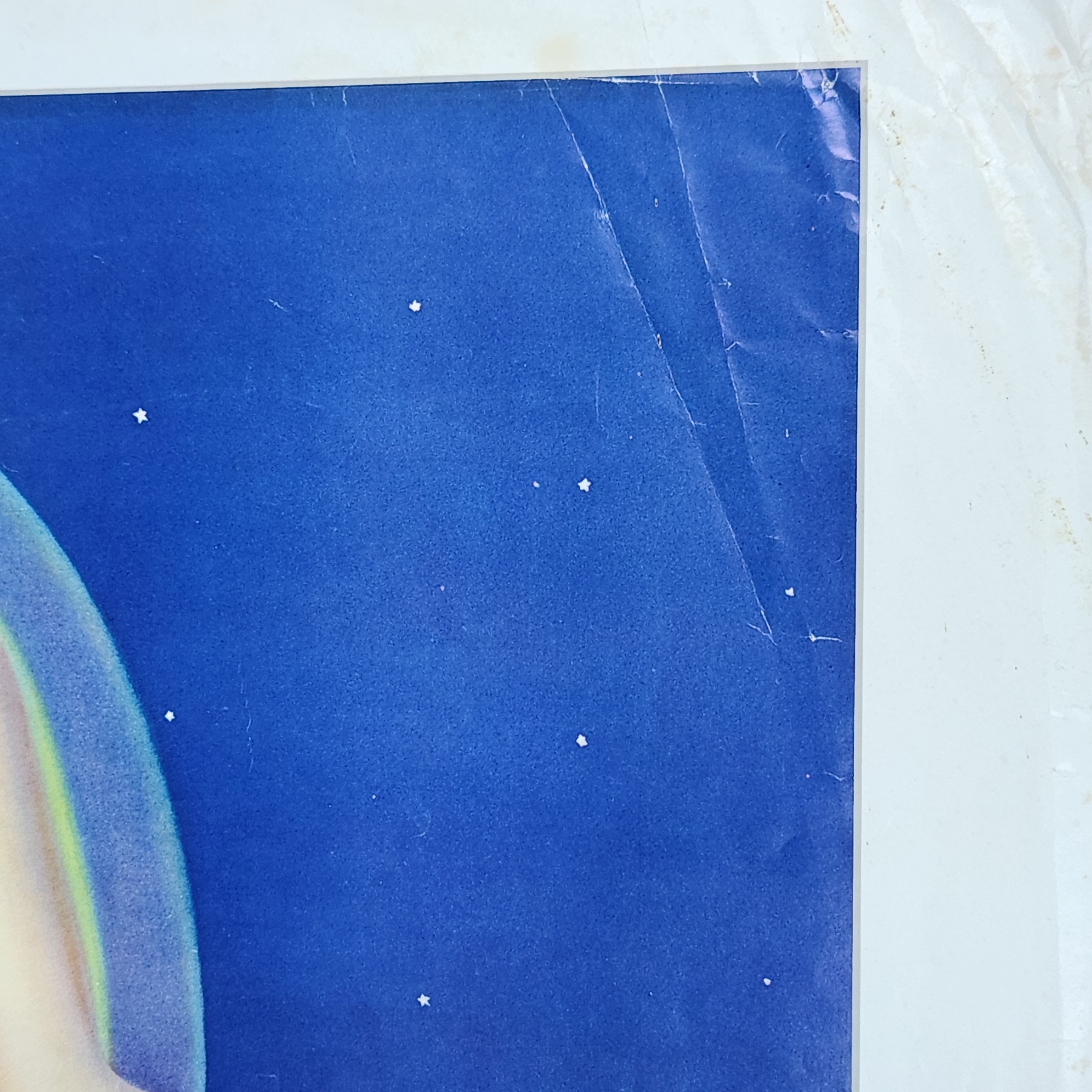 Pin-Up Nude On A Crescent Moon