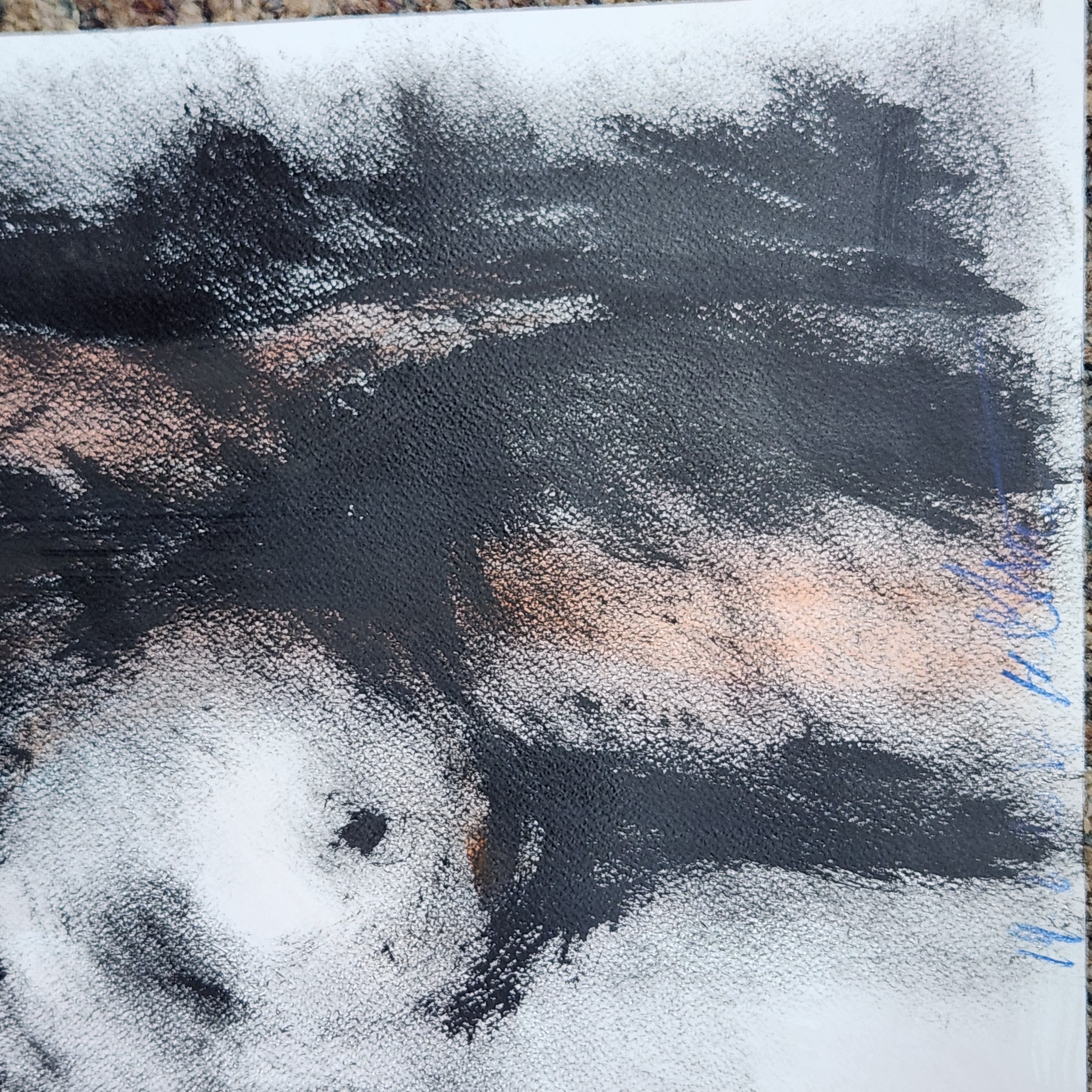Mixed Media Nude Torso