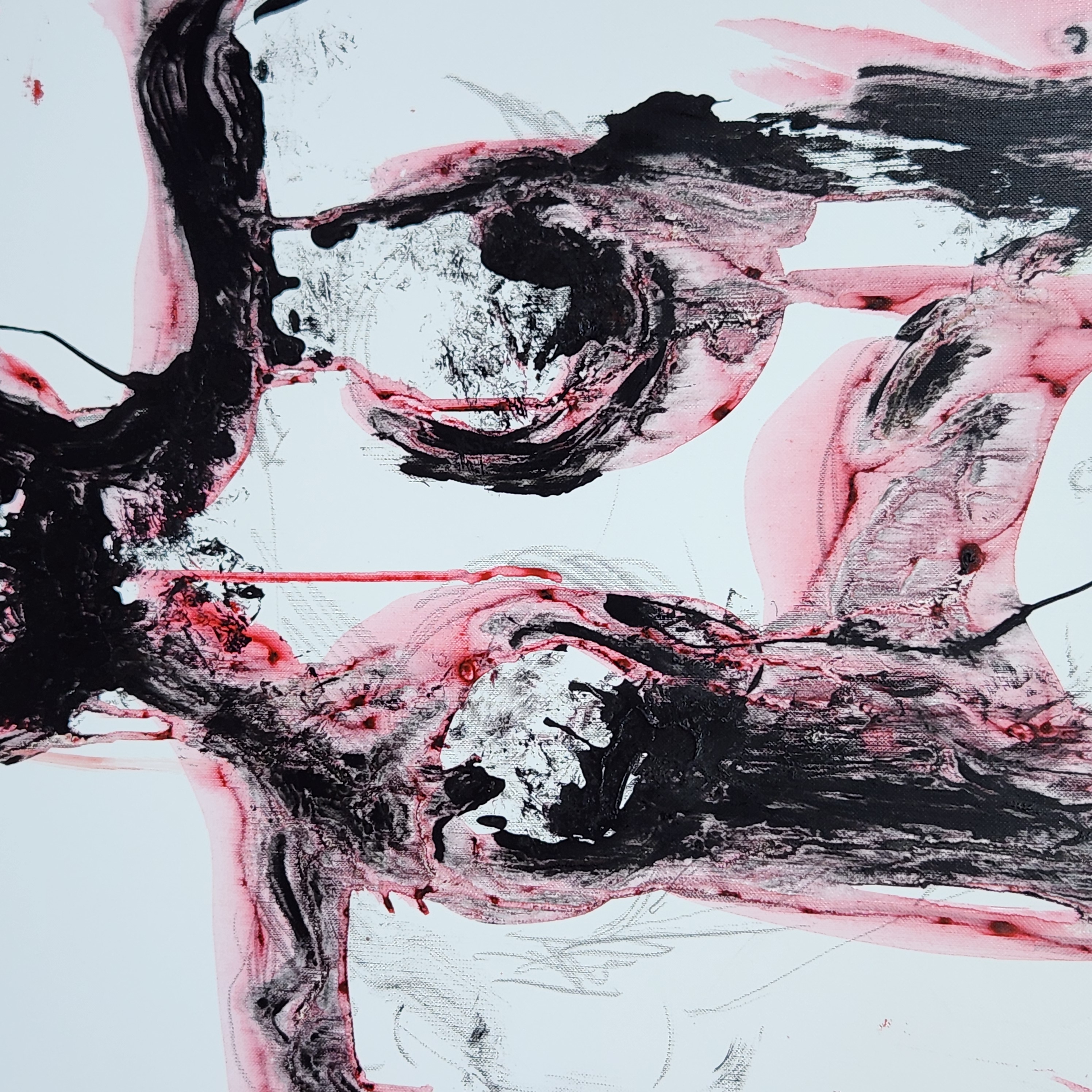 Abstract Expressionist Nude
