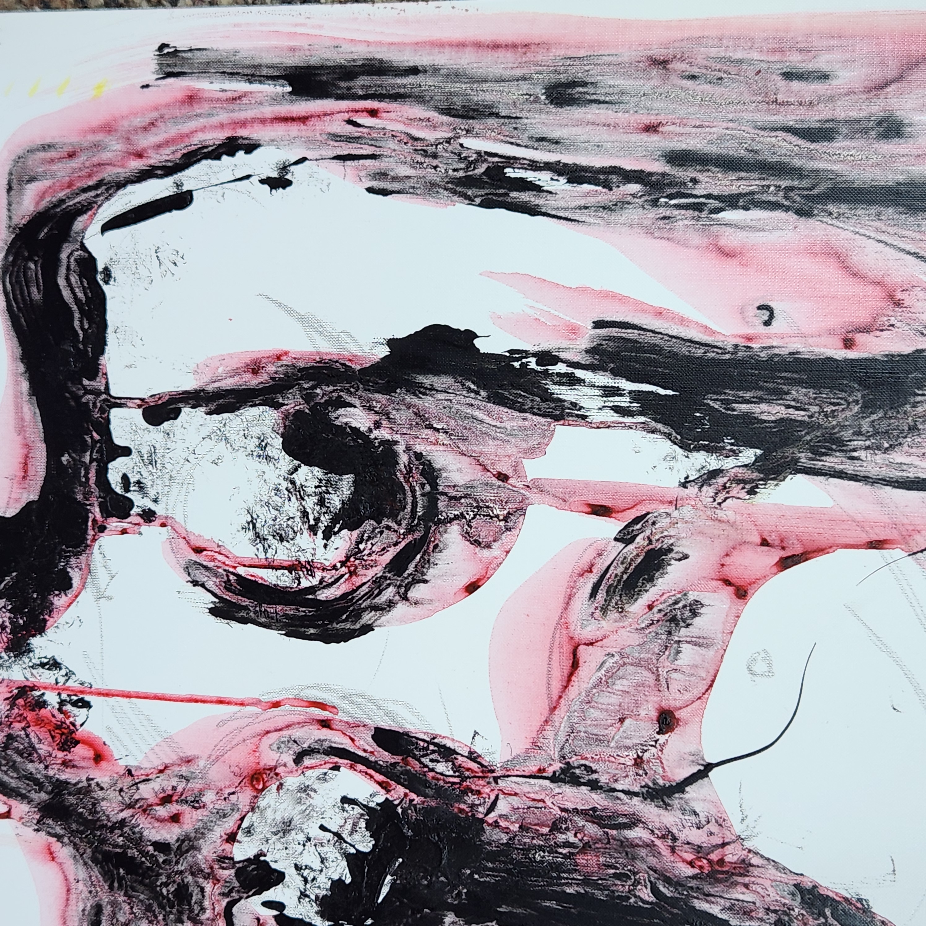 Abstract Expressionist Nude