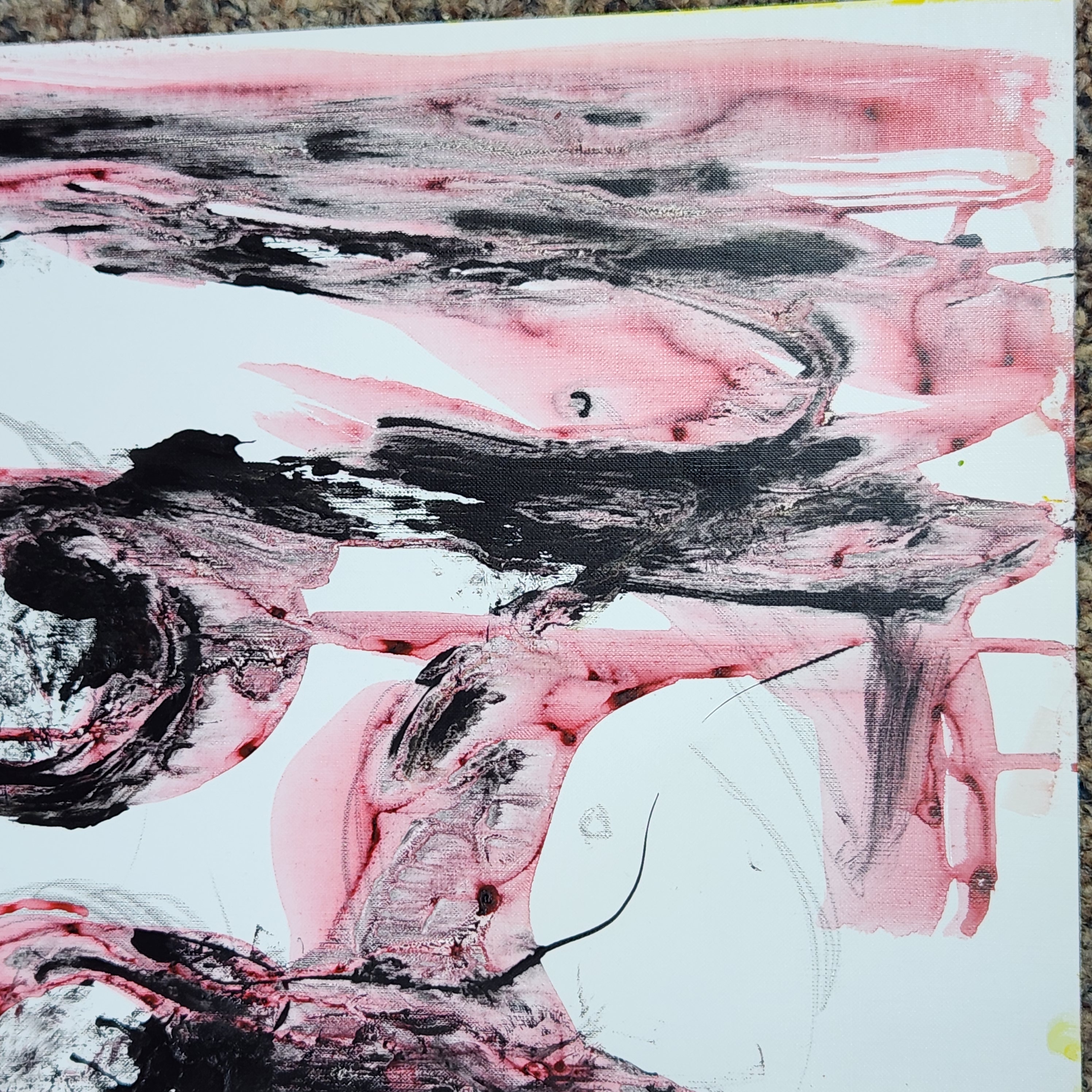 Abstract Expressionist Nude