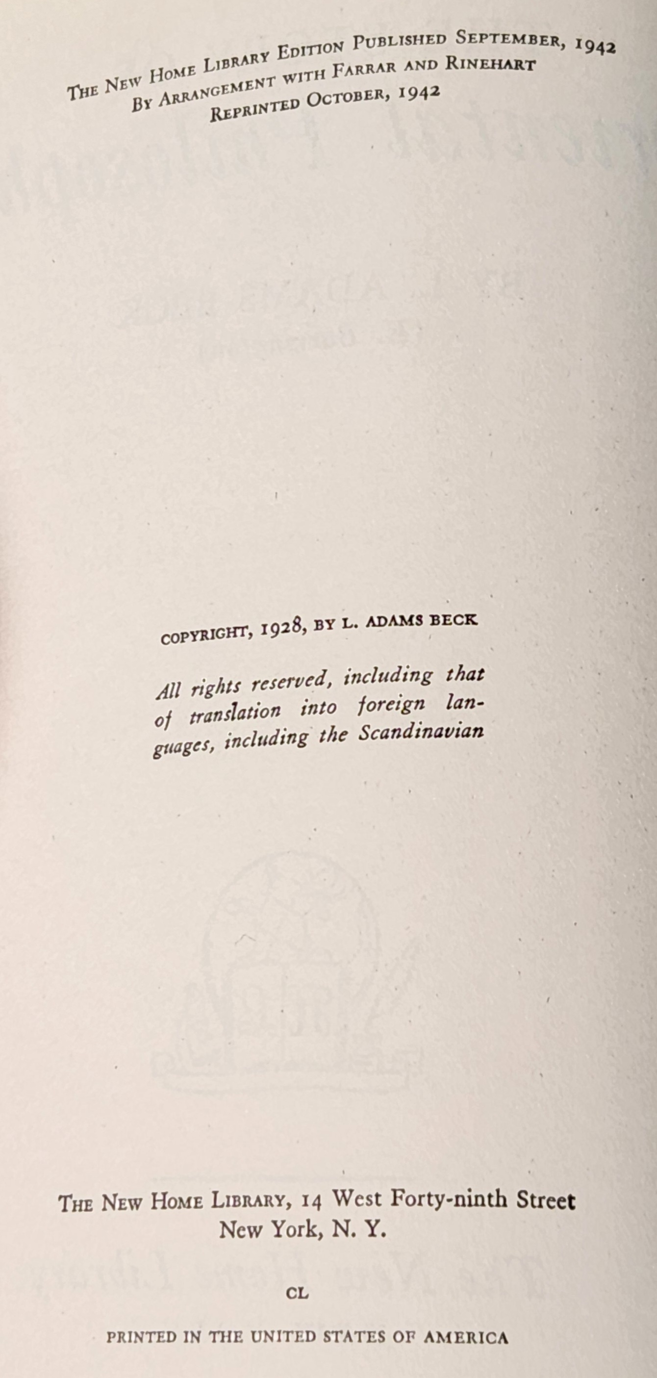 The Story of Oriental Philosophy & China to Me