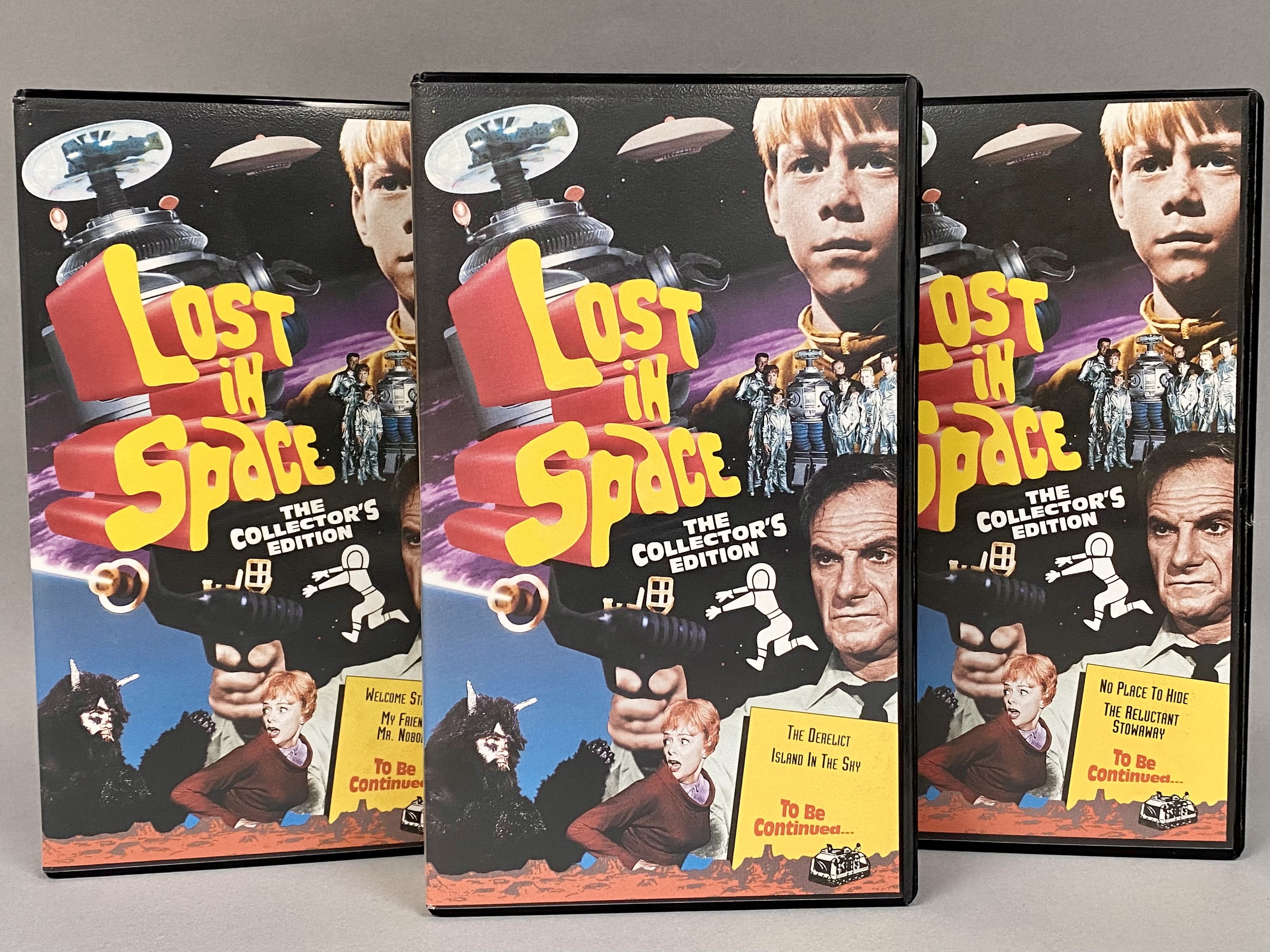 3 Lost in Space The Collector's Edition VHS Tapes