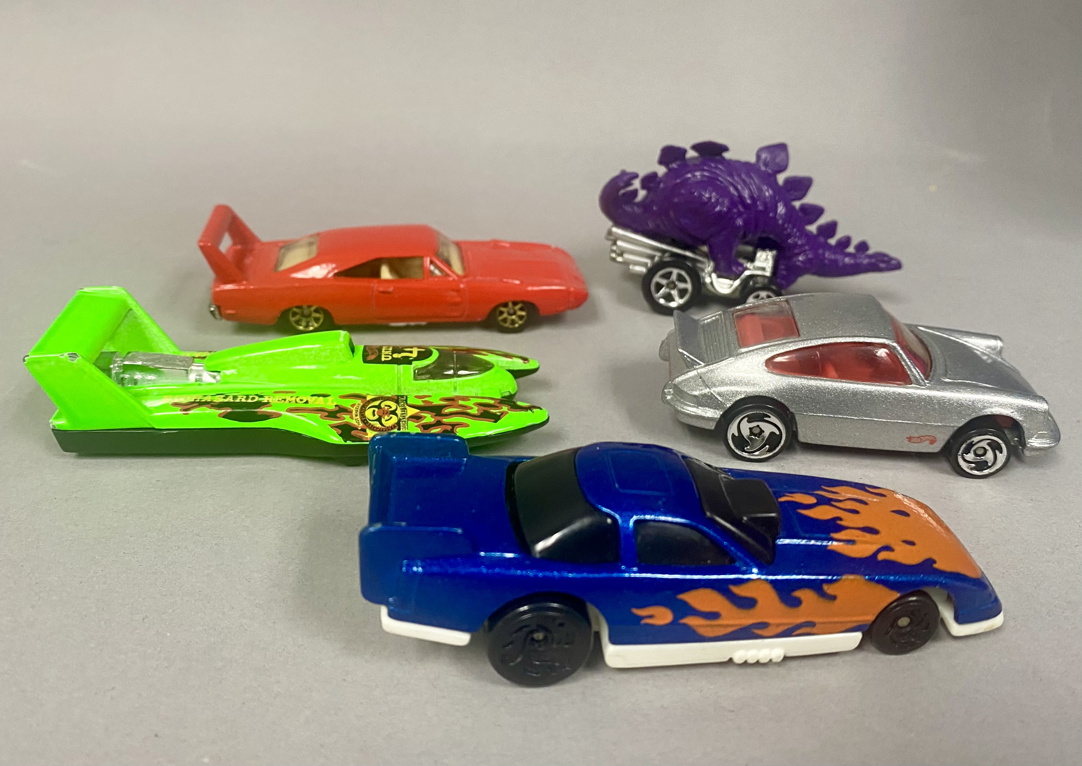 67 Hot Wheels and Matchbox Die-Cast Toy Vehicles
