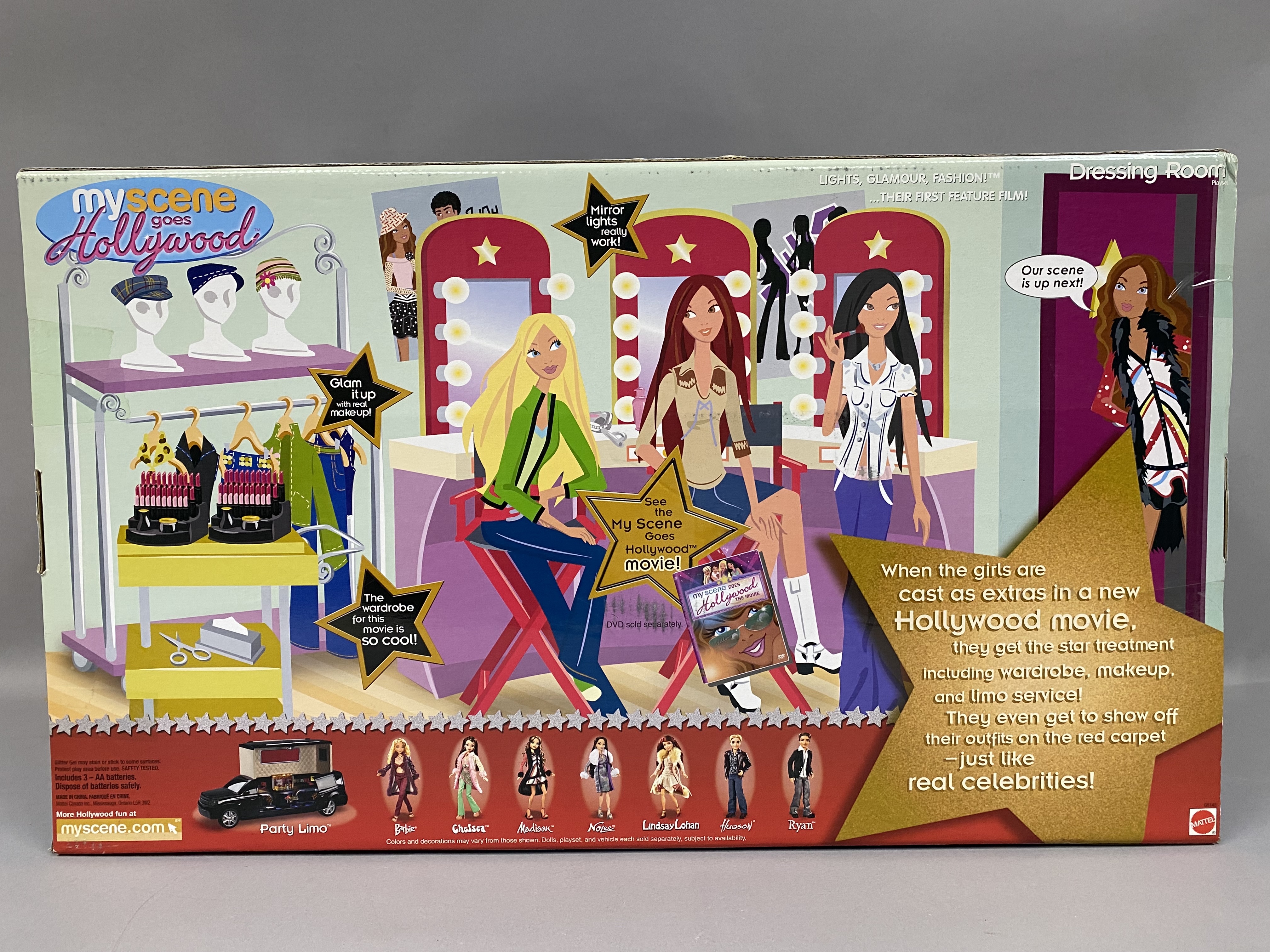Mattel My Scene Goes Hollywood Dressing Room Playset