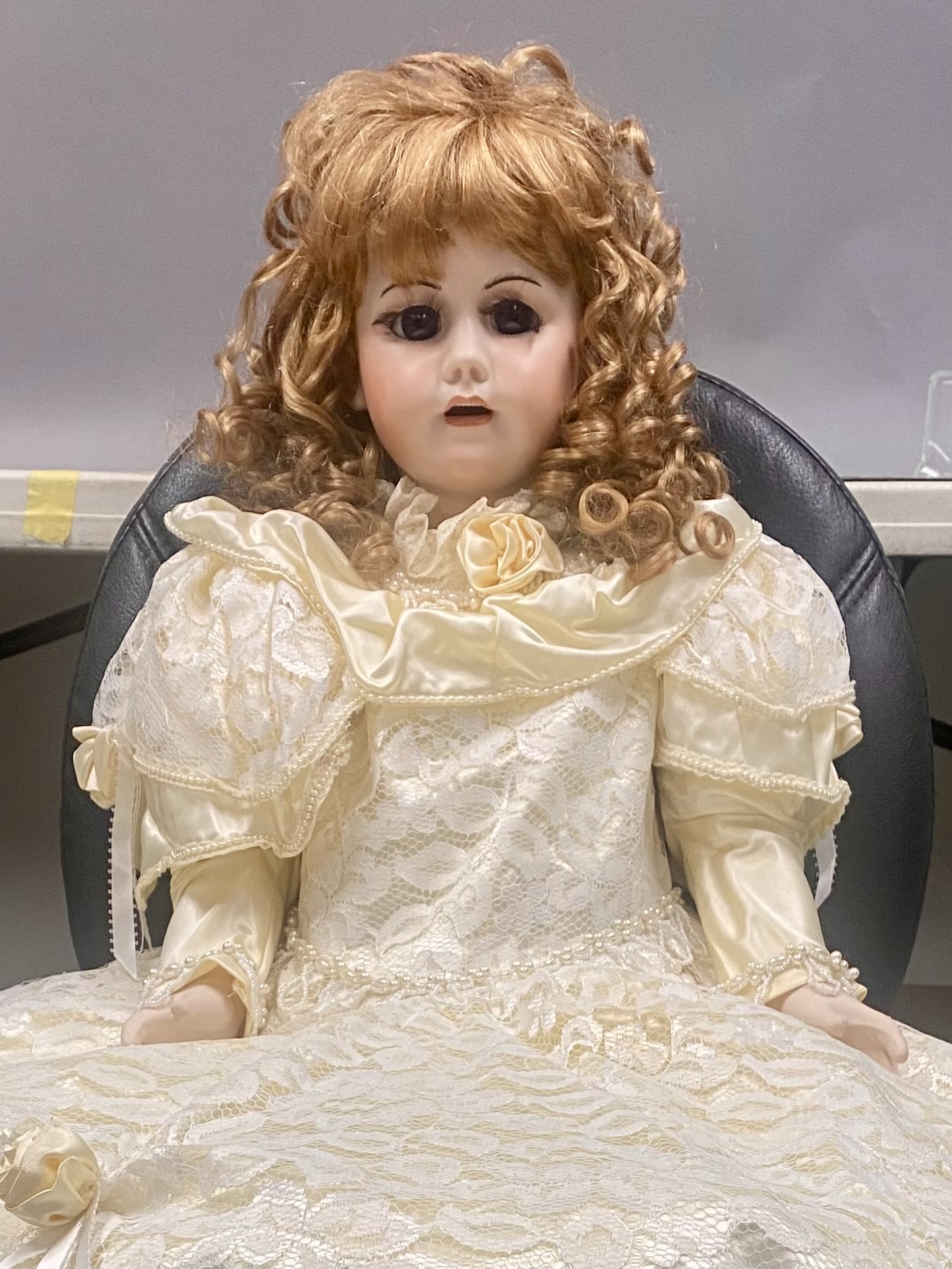 Large Bunny Siegling 1982 Porcelain Doll
