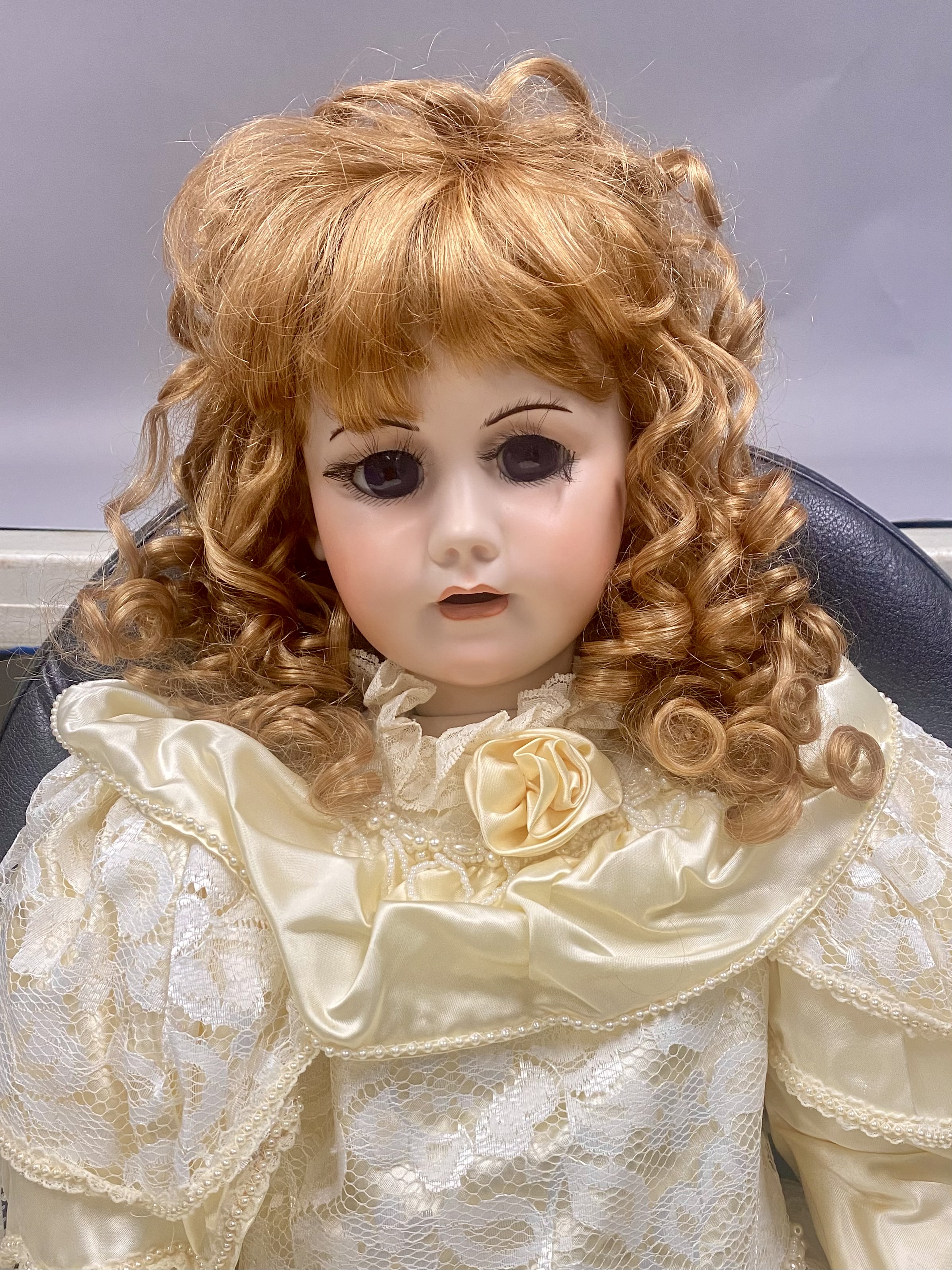 Large Bunny Siegling 1982 Porcelain Doll