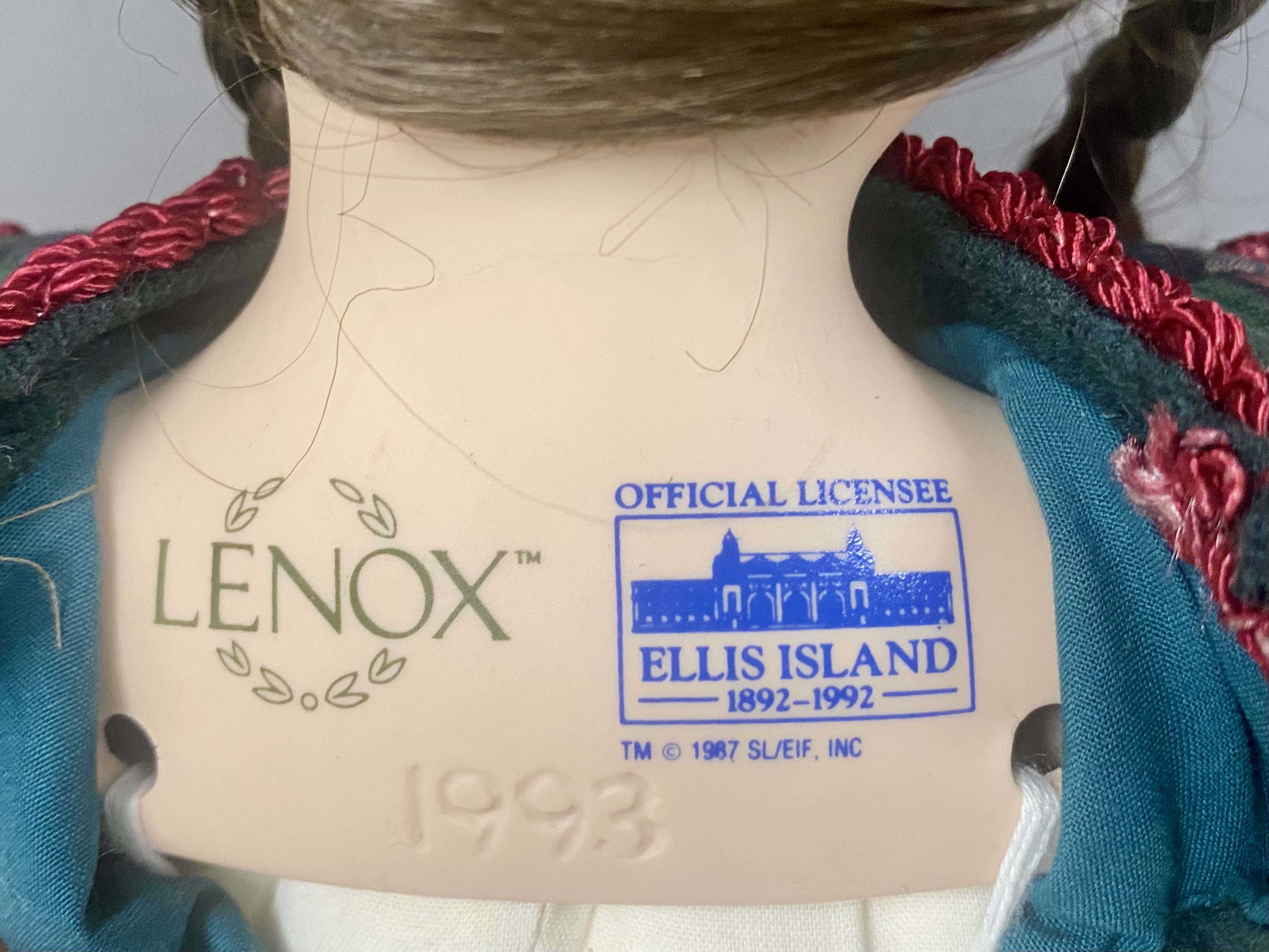 2 Collectible Dolls Incl Lenox & Paradise Galleries