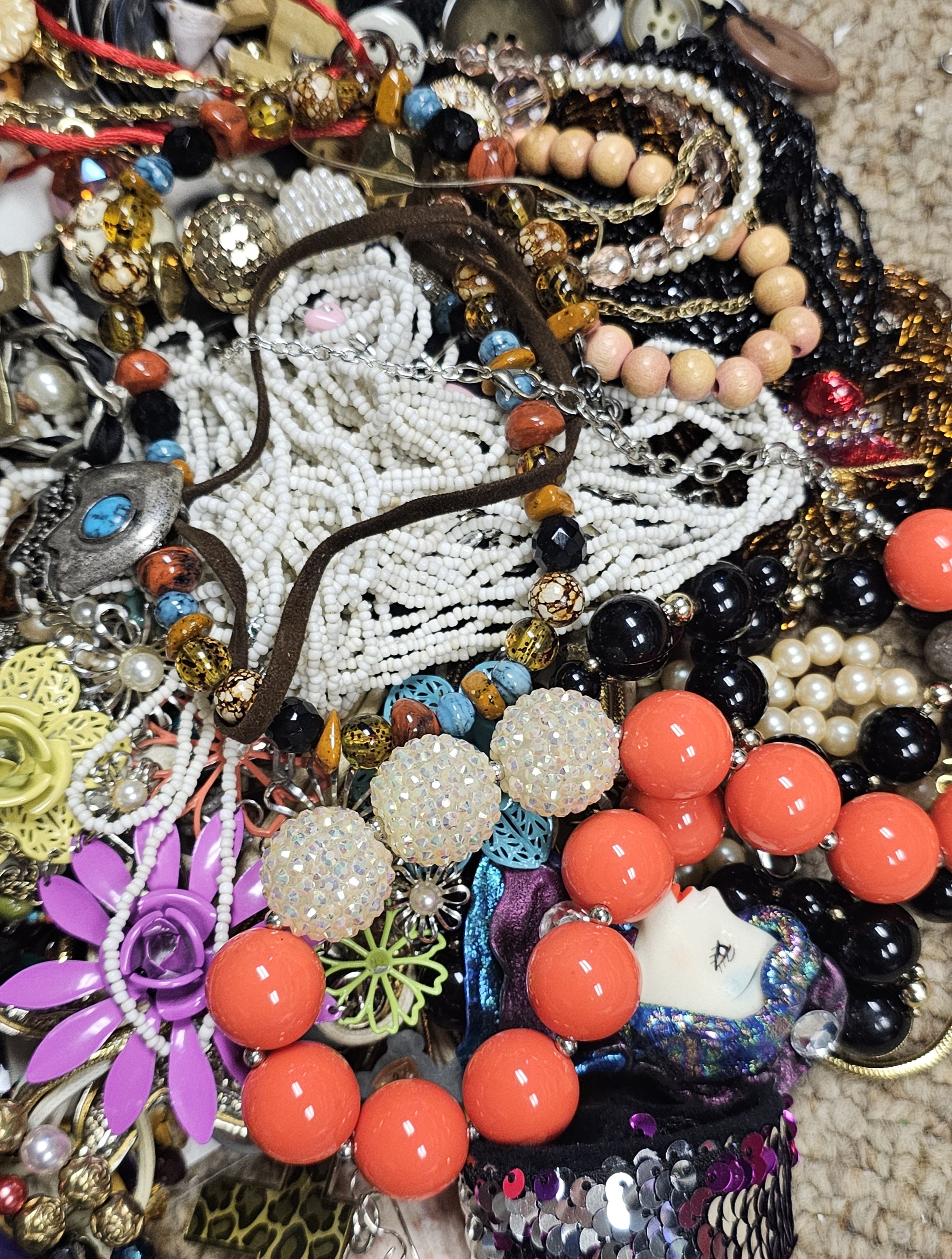 Costume Jewelry Grab Bag 6lbs+