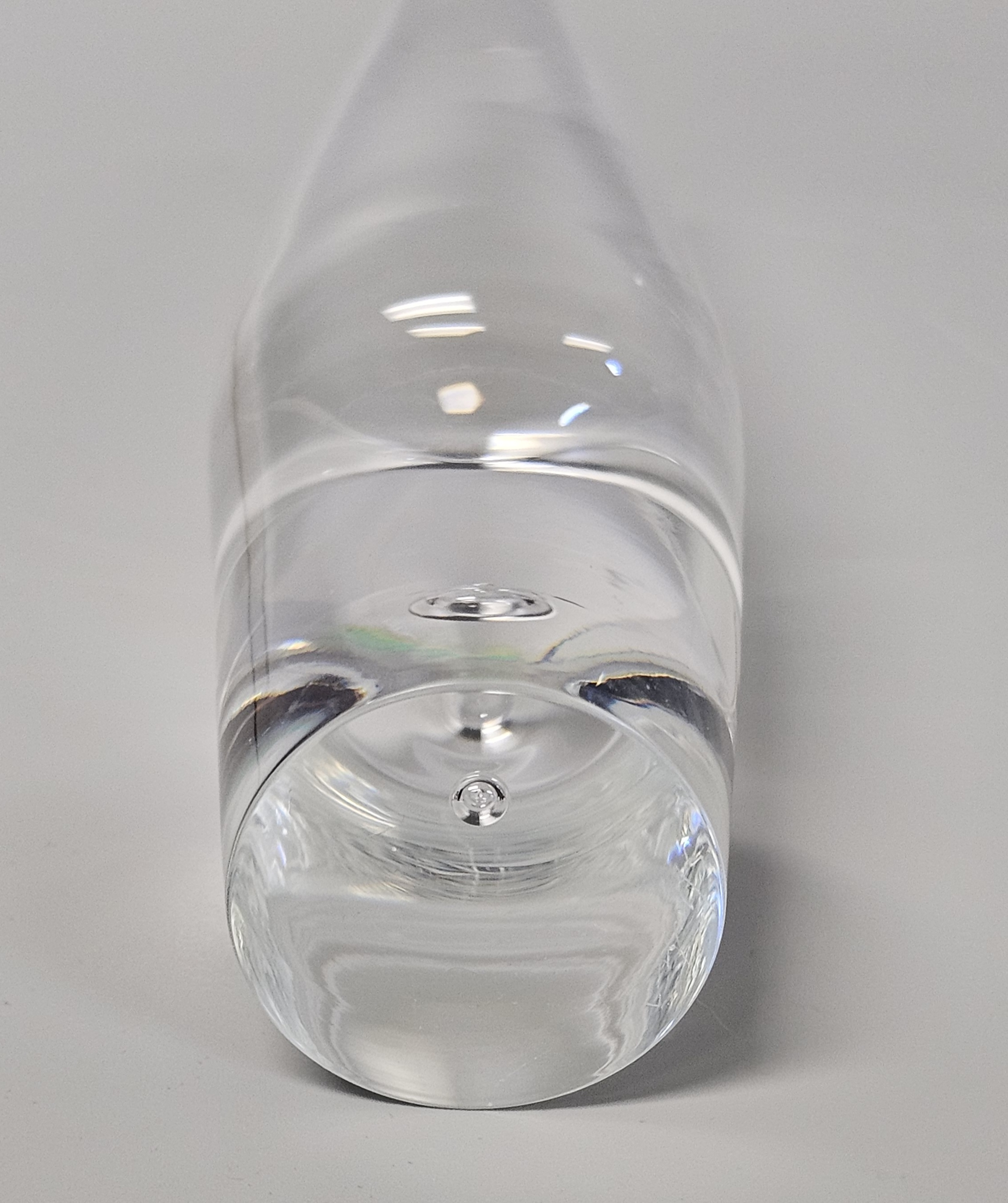 Steuben Clear Crystal Teardrop Bud Vase