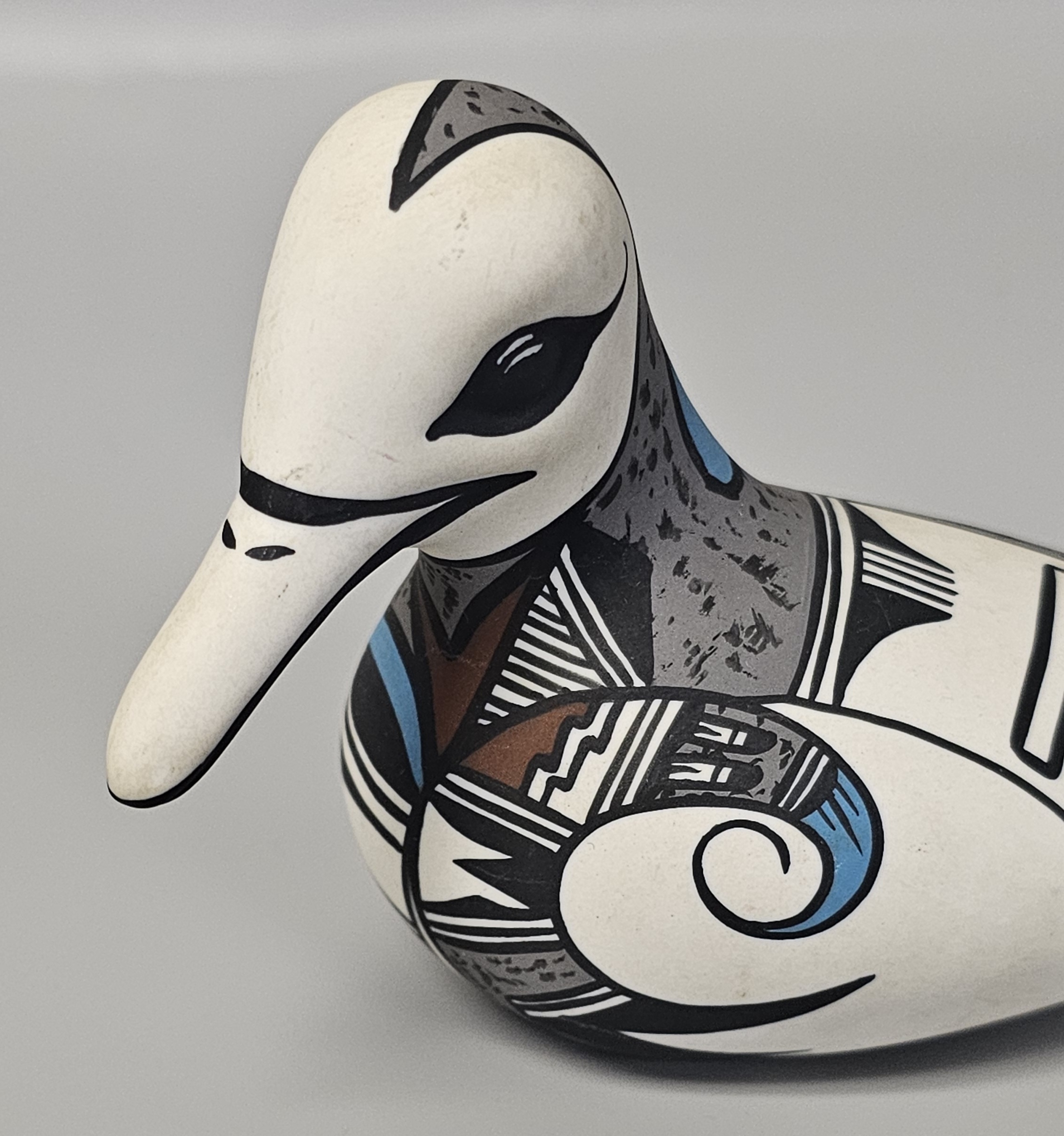 Signed Hope Bird 1986 Desert Pueblo Bird Figurine