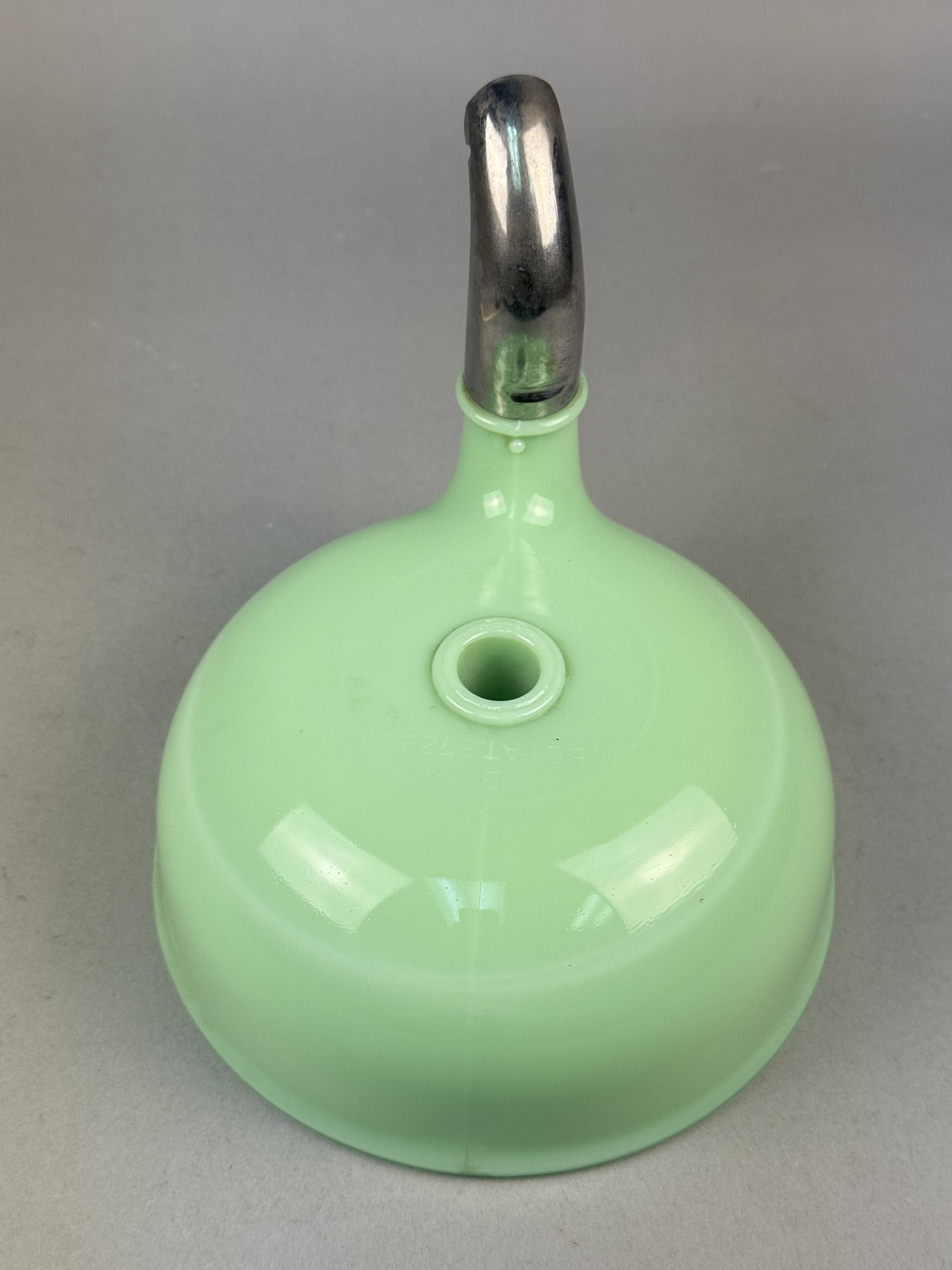 Jadeite Uranium Glass Mixer Bowl Attachment