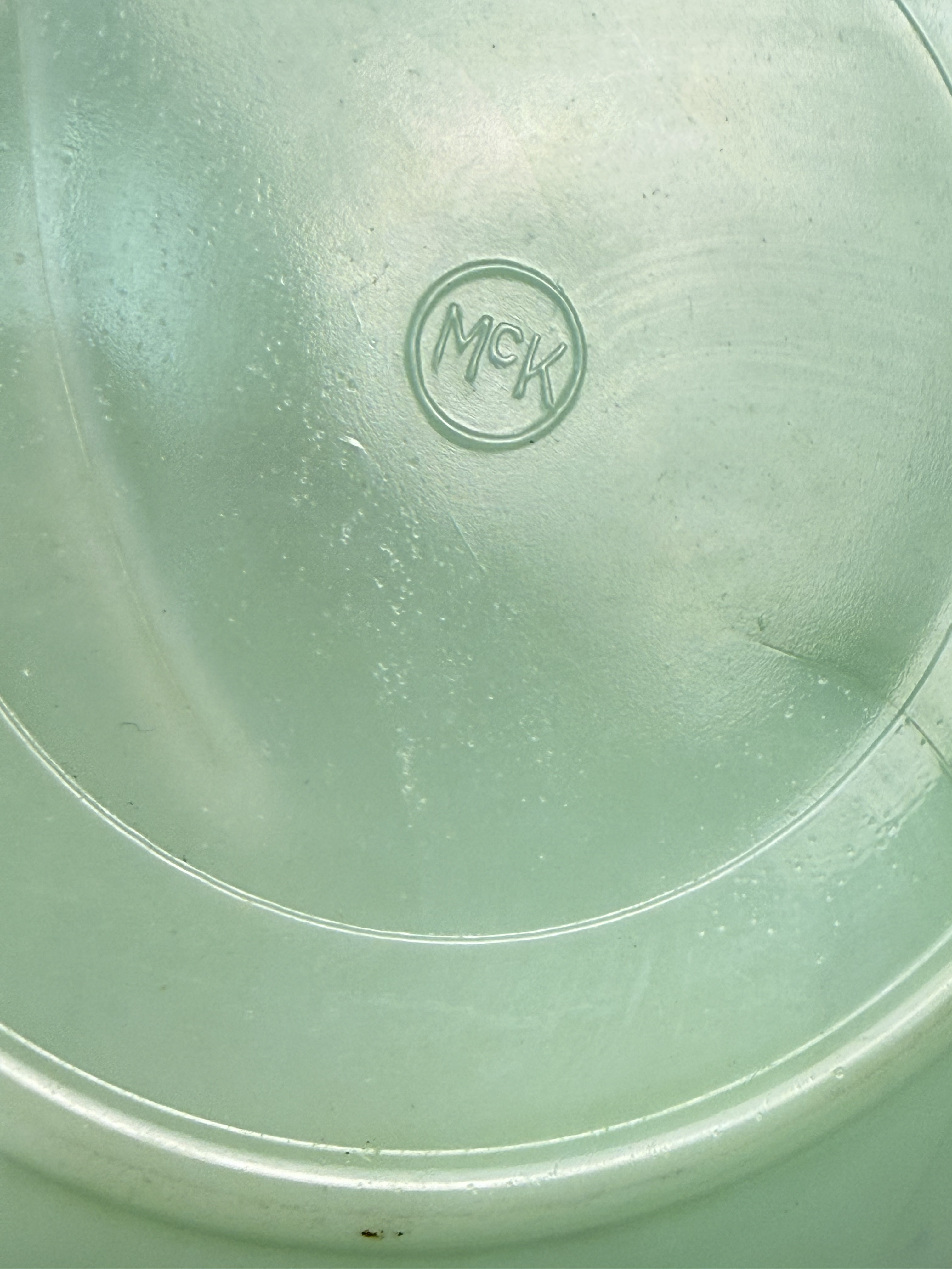 McKee Glass Jadeite Uranium Glass Bowls