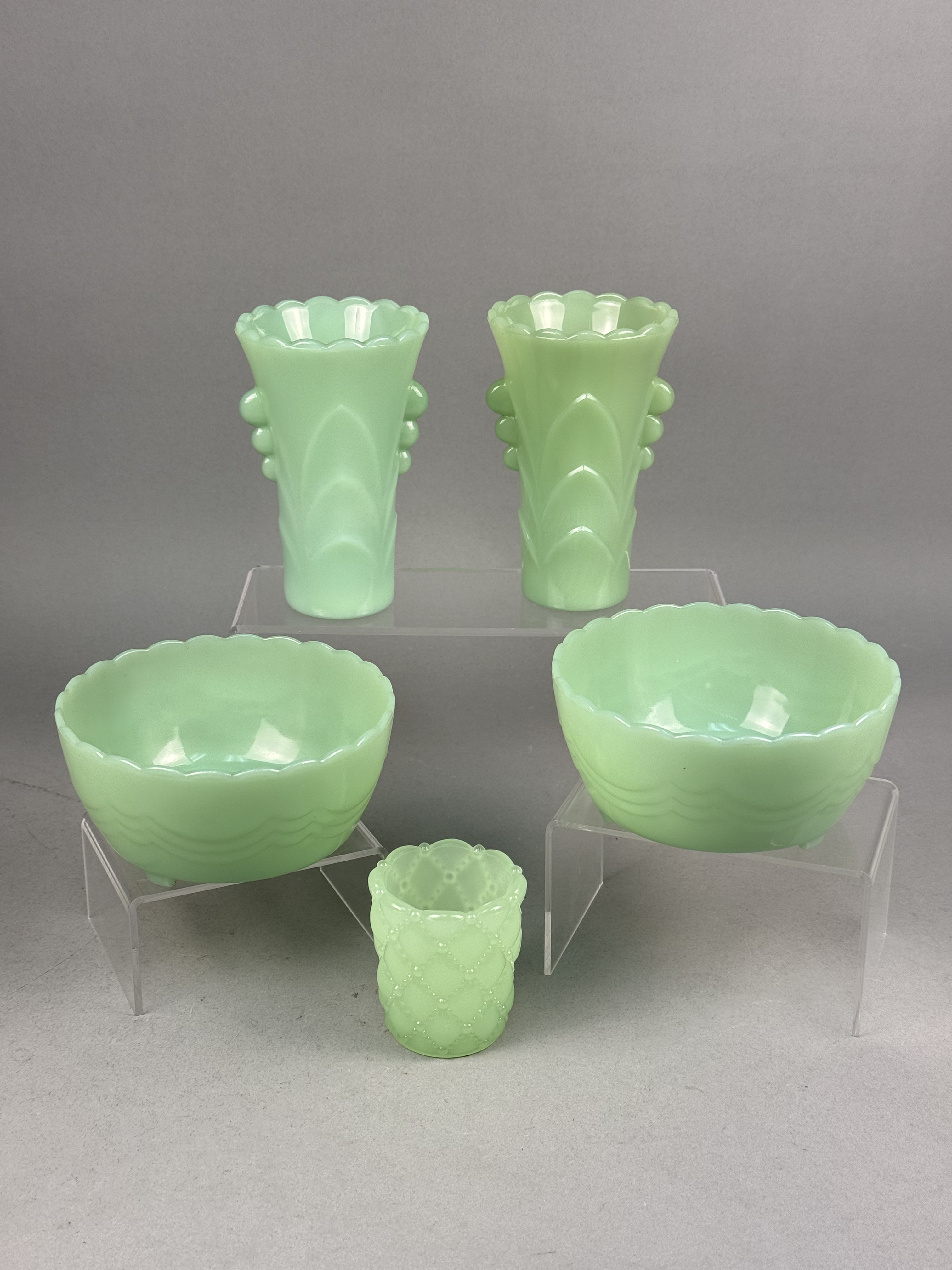 Fire-King Jadeite Glass Tableware