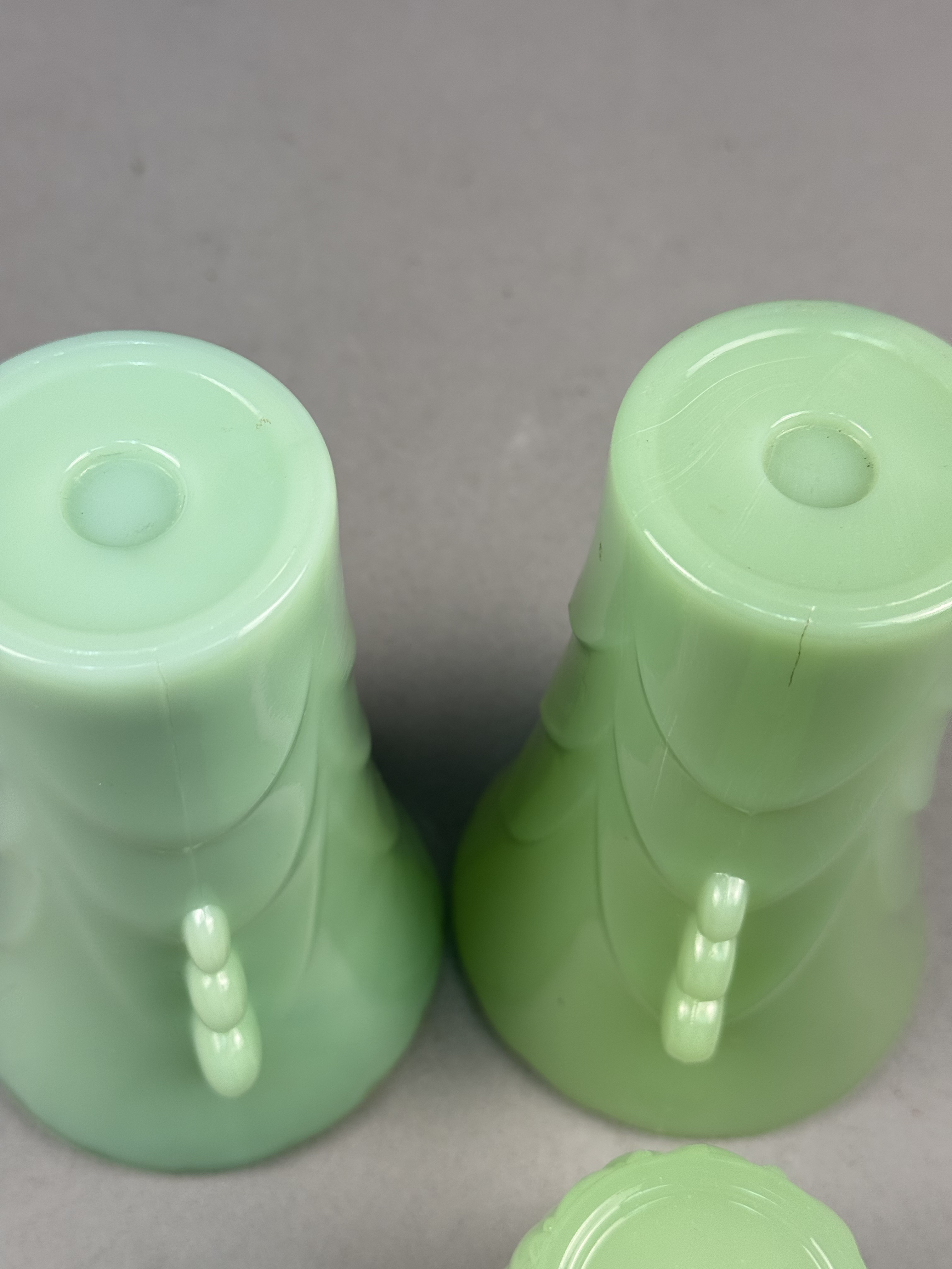 Fire-King Jadeite Glass Tableware