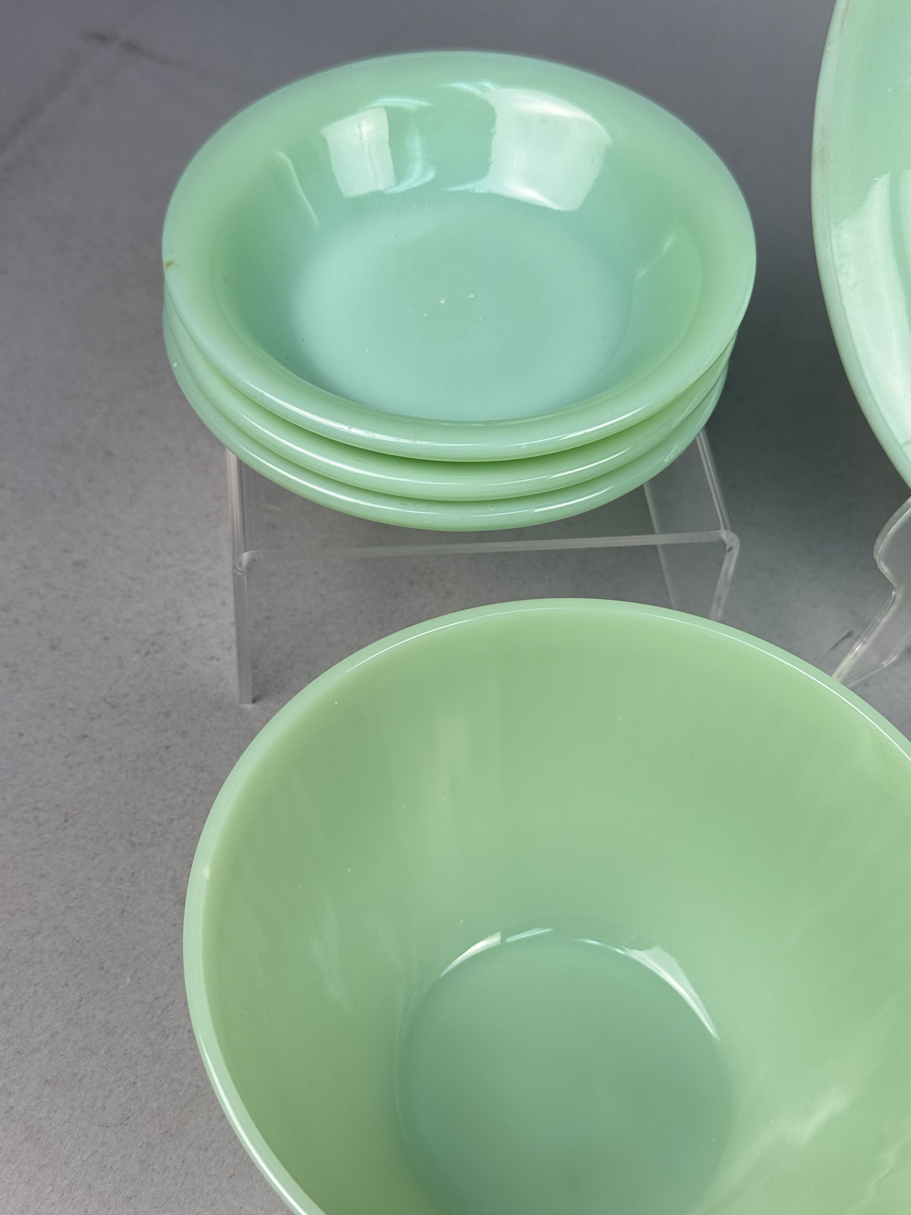 Anchor Hocking Fire-King Jadeite Glassware