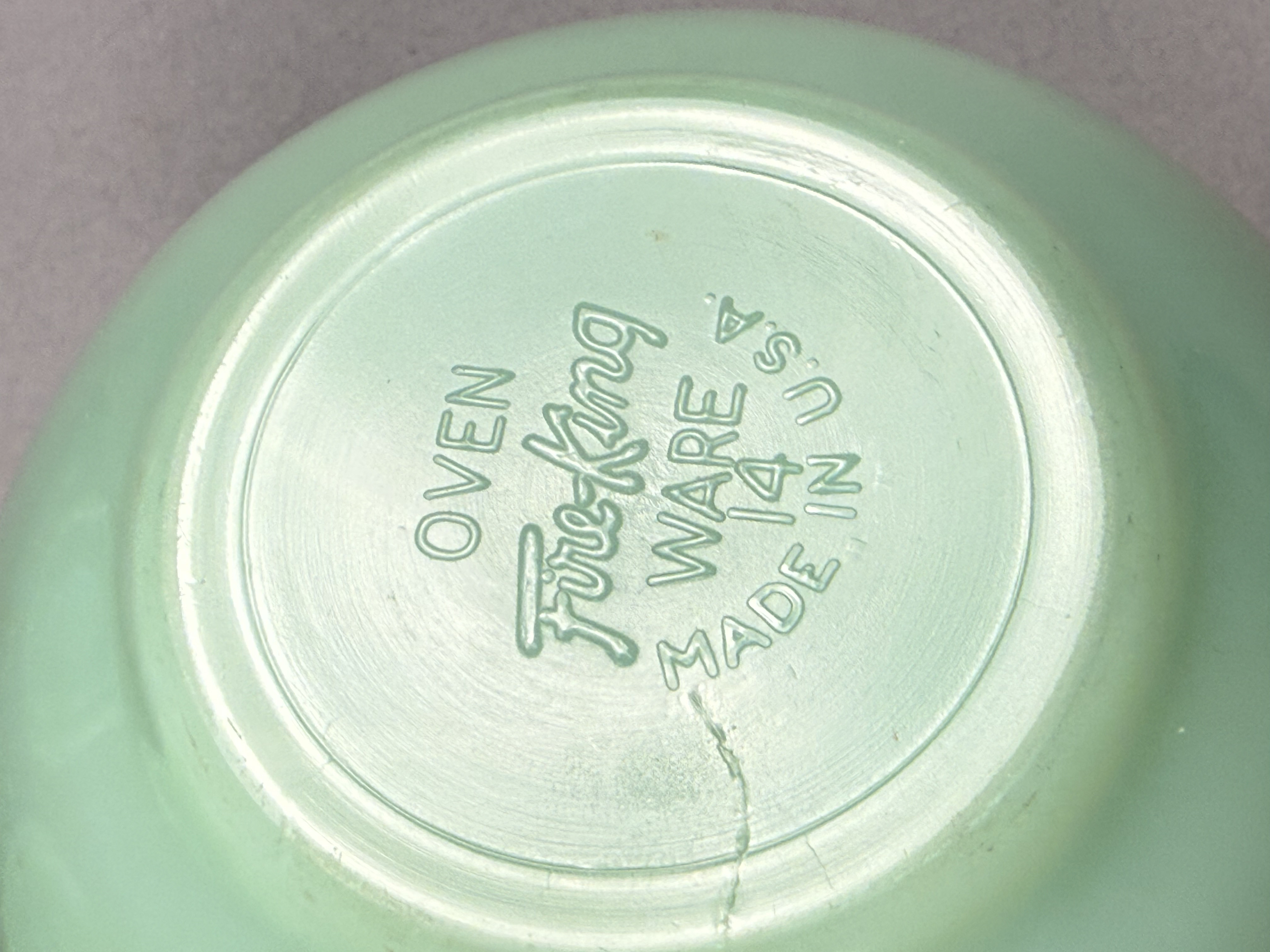 Anchor Hocking Fire-King Jadeite Glassware