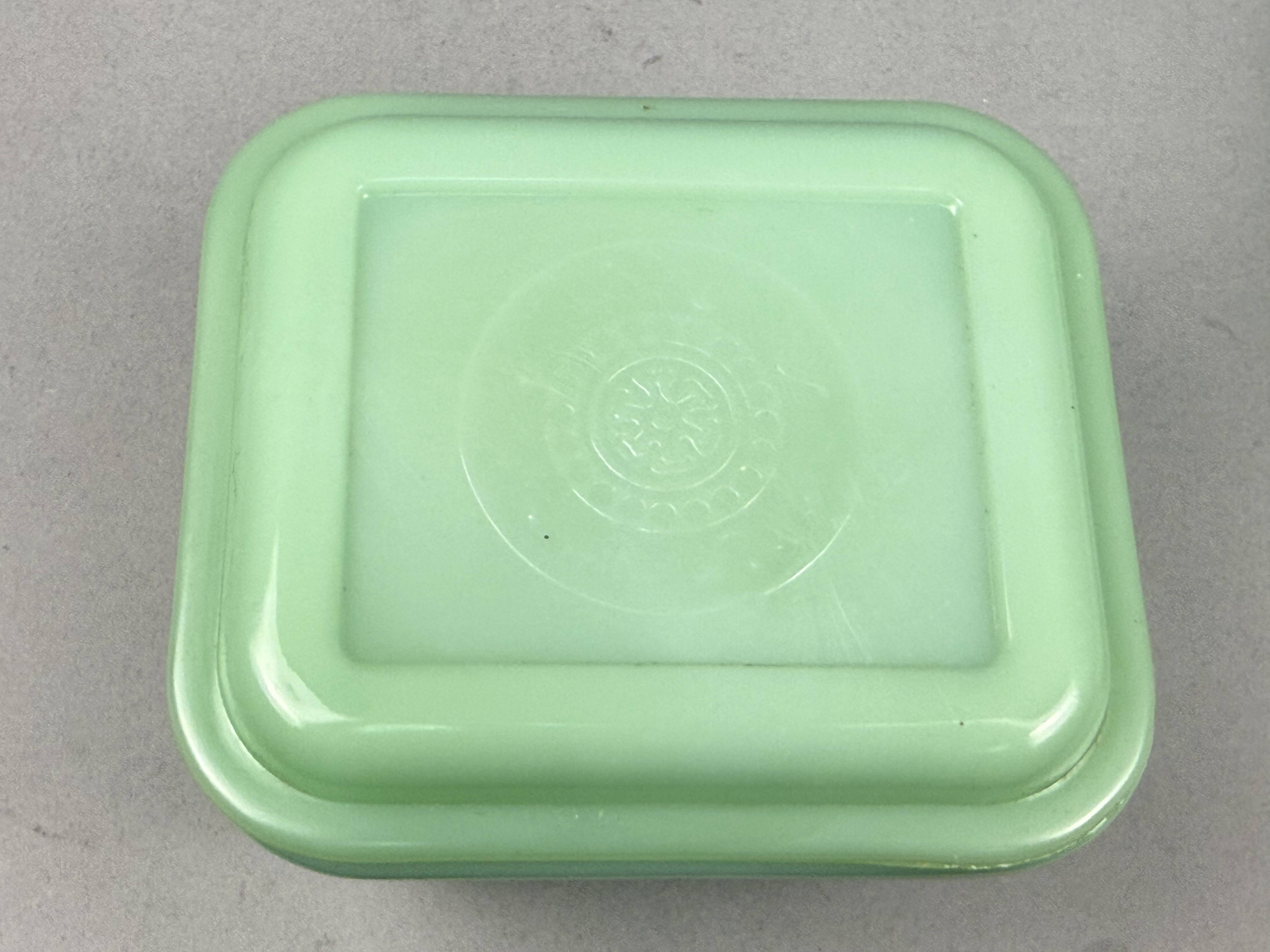 Fire-King Jadeite Glass Serving and Storage Pieces